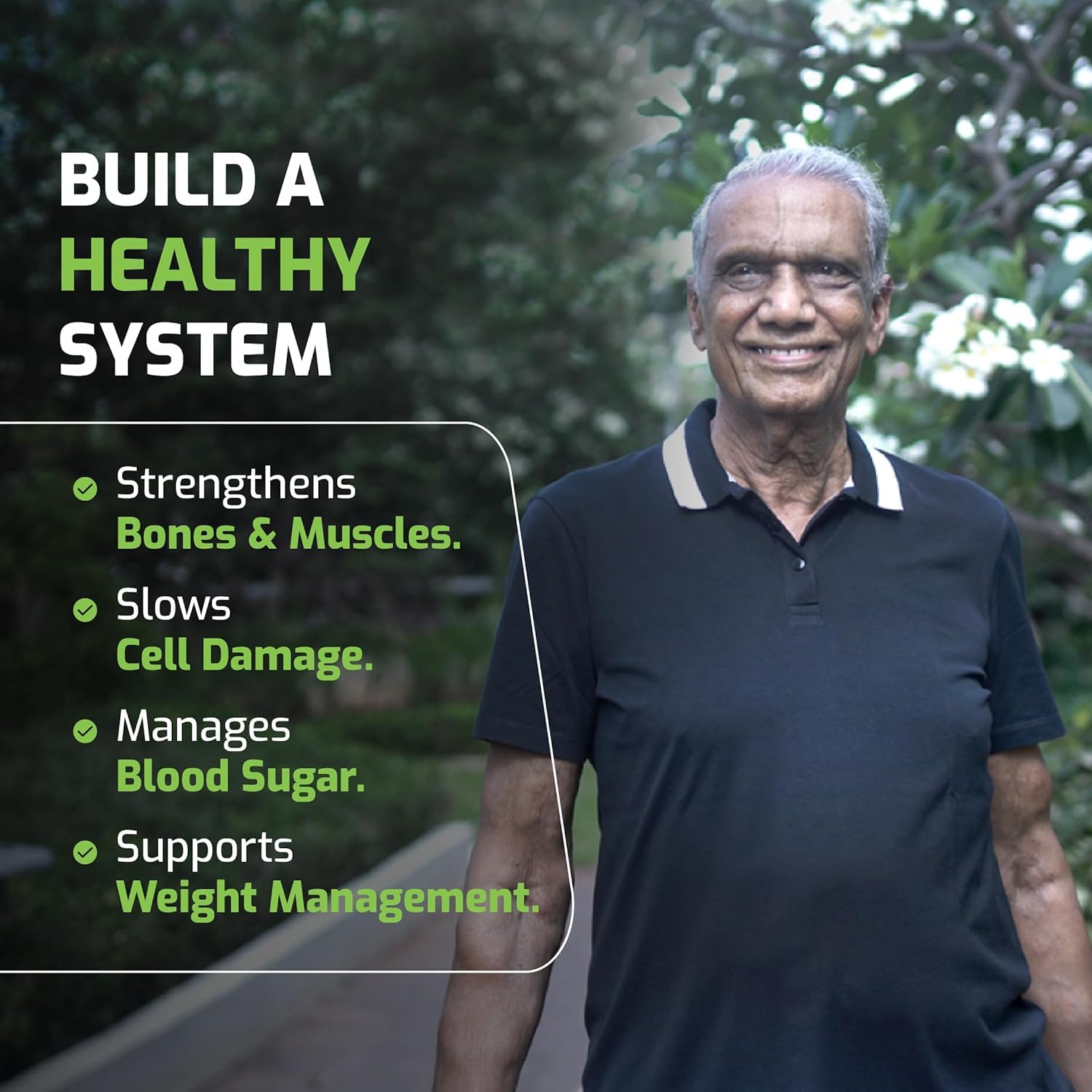 Plantigo Superior 51+ Plant Protein Powder for Seniors | Elders, Old Men & Women | No Sugar, Low Calories | Pea Protein, Oats | Heart & Muscle Health (Swiss Chocolate - 500g) + Shaker Bottle 600ml 4