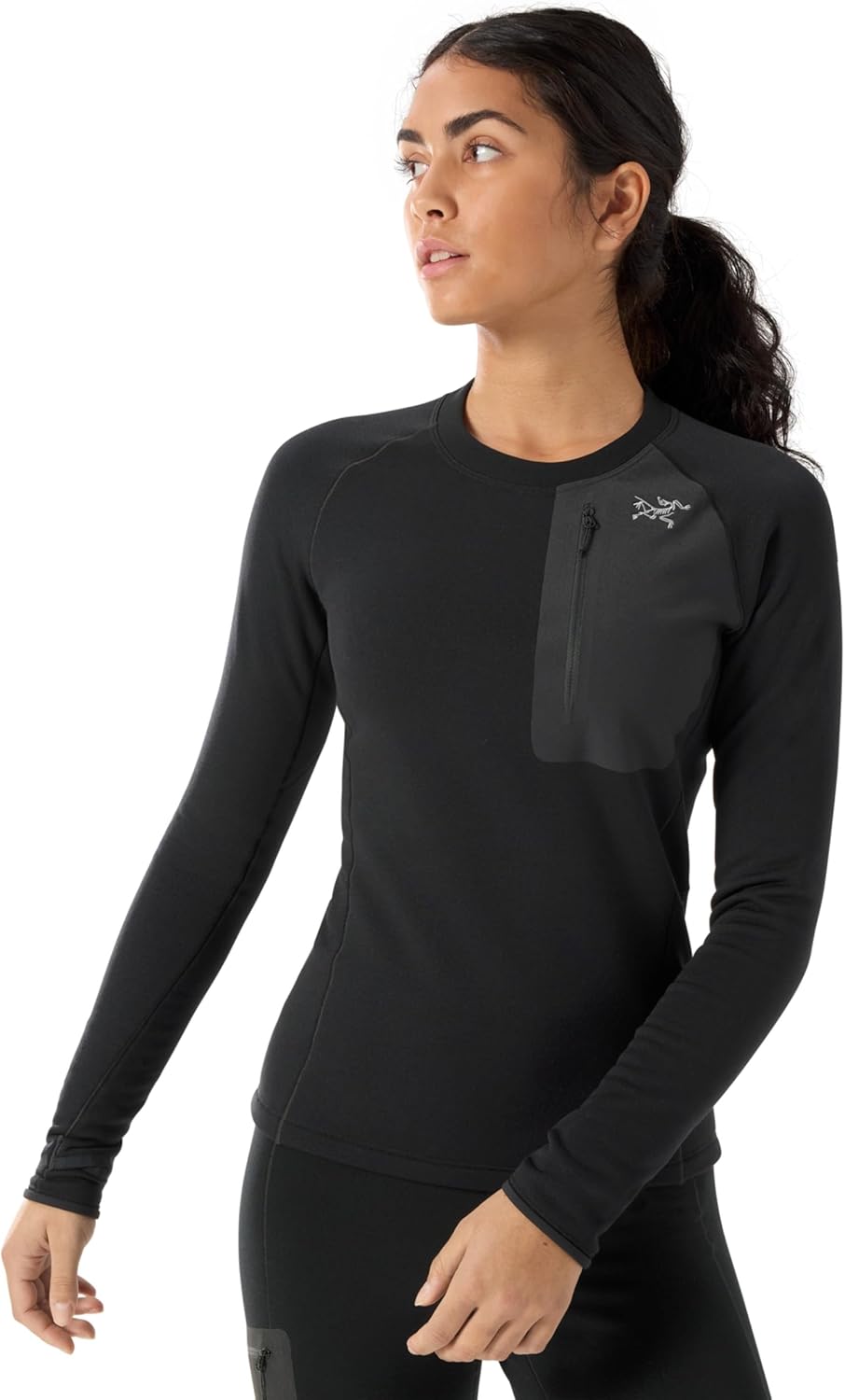 Arc'teryx Kyanite Baselayer Crew Neck Women's | Our Warmest Stretch-Fleece Base Layer Crew - Image 5