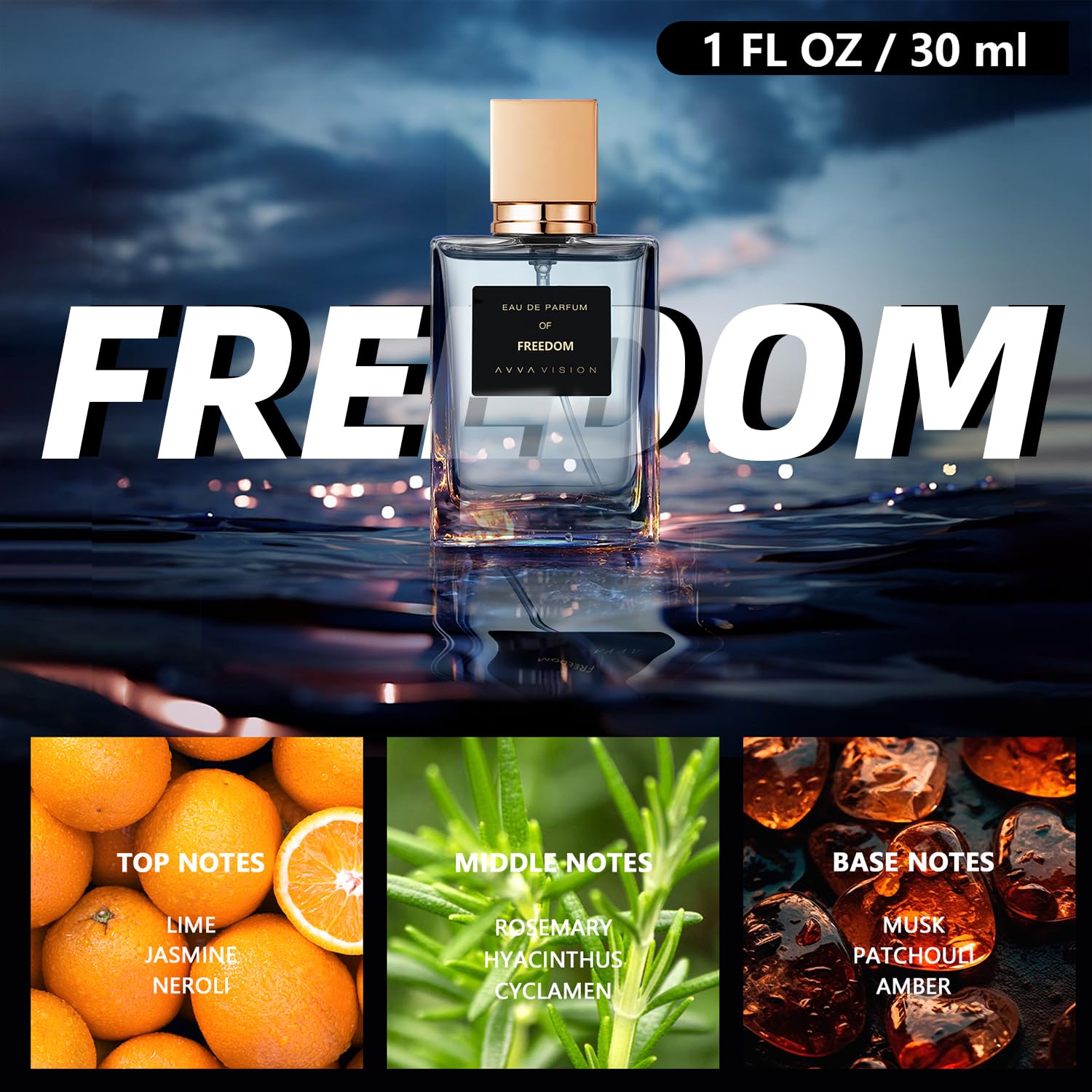 Luxury Men's Perfume Set Boyfriend Husband Father Man Premium Fragrances Collection Valentines Day Gift Cologne Birthday Anniversary Ideal Gift For Him, Scents of 4 x 1 fl.oz - Image 4