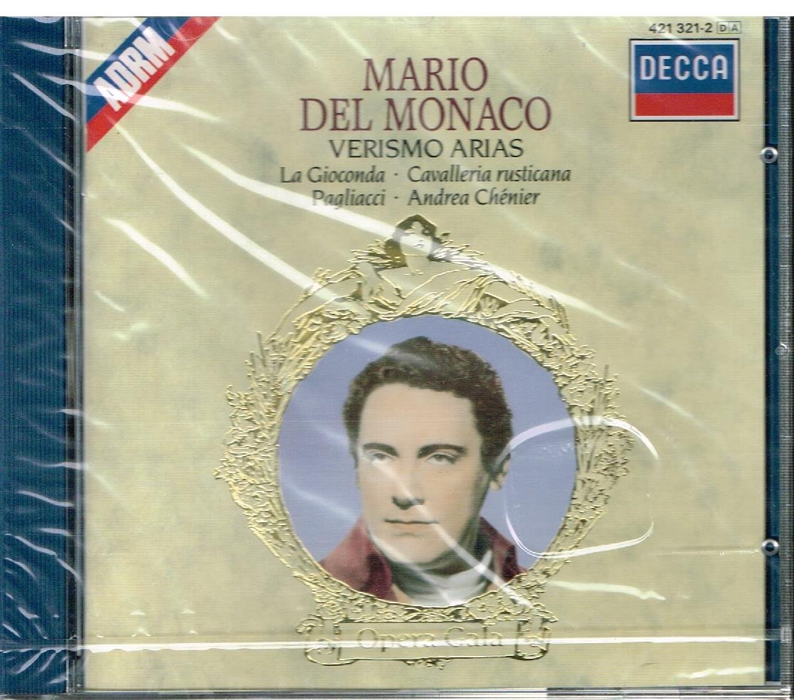 Opera Gala [Audio CD] Del Monaco, Mario; Leoncavallo and Giordano