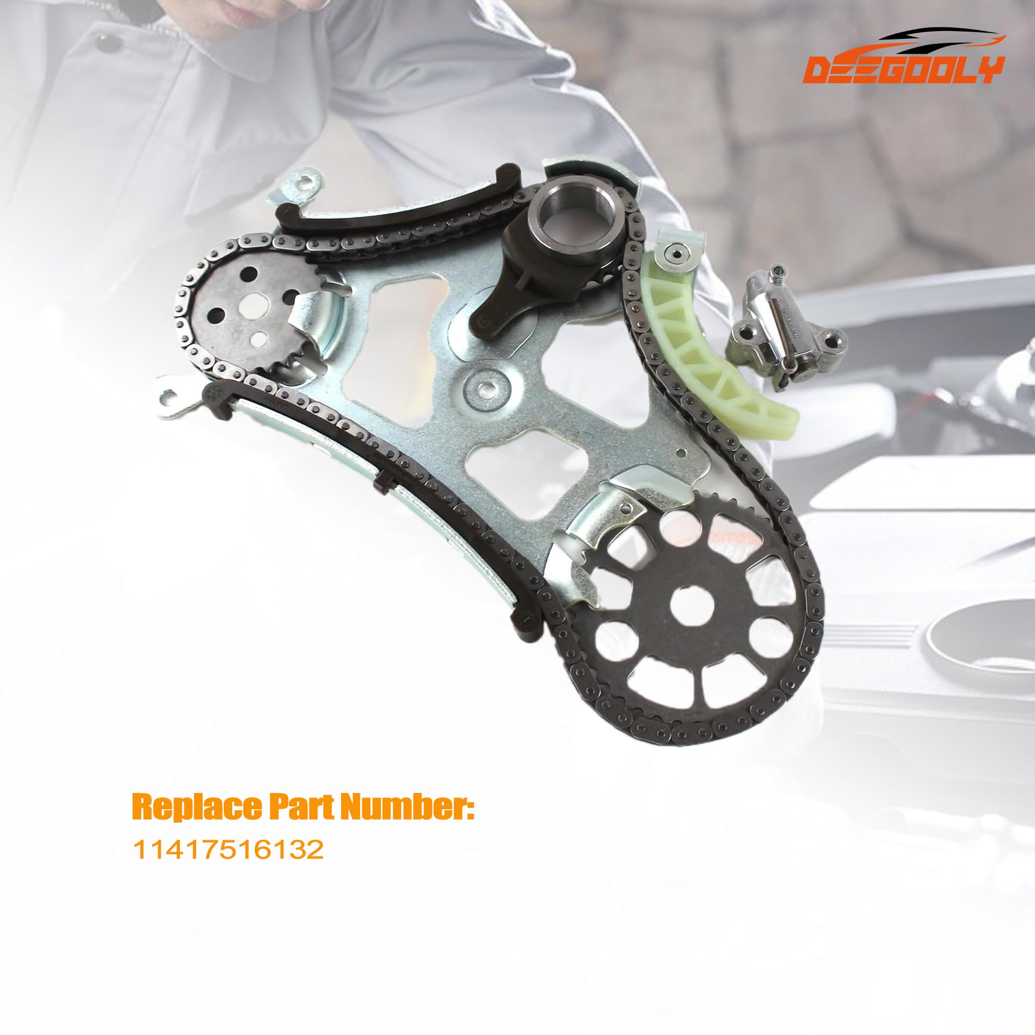 Amazon.com: DEEGOOLY 11417516132 Engine Oil Pump Guide Rail Drive  