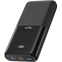 VIYISI Power Bank 30000mAh, caricatore portatile a ricarica rapida 20W PD