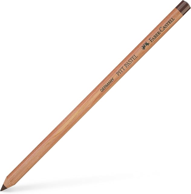 Faber-Castell PITT Pencil, Pastel, Van Dyck Brown 176, Single