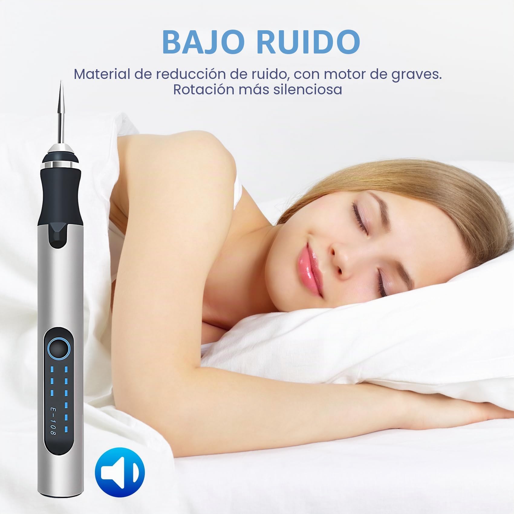Bolígrafo grabador eléctrico, recargable por USB, inalámbrico, kit de engraving pen portátil, herramienta de grabado para vidrio, madera, plástico, metal y piedra.