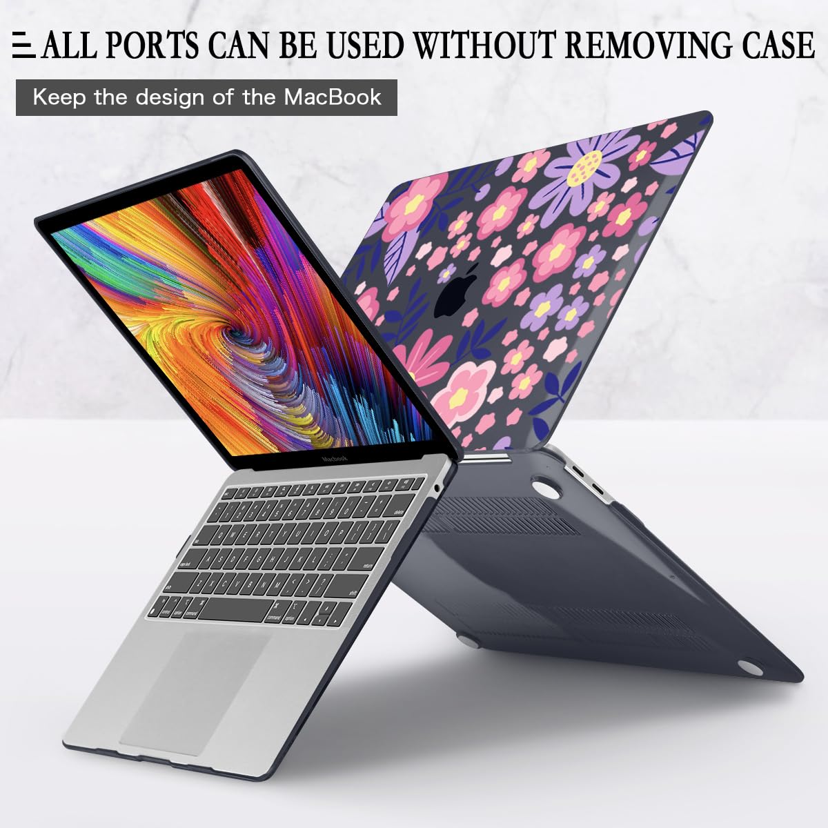 CISSOOK per MacBook Air 33 cm M1 Case 2021 2020 2019 2018