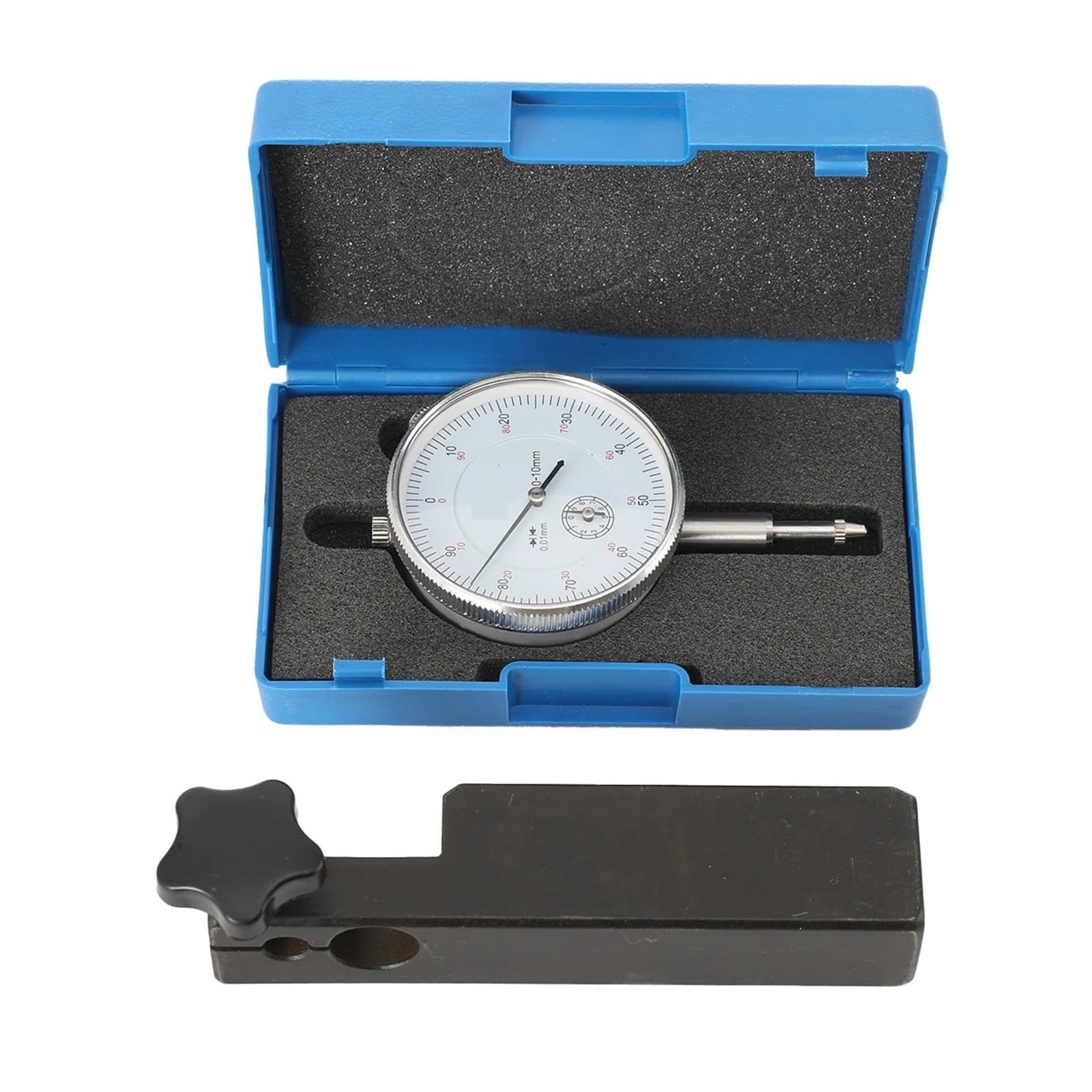 Indicateur à cadran, Indicateur à cadran 0-10mm, indicateur métrique, outils de mesure 0.01mm