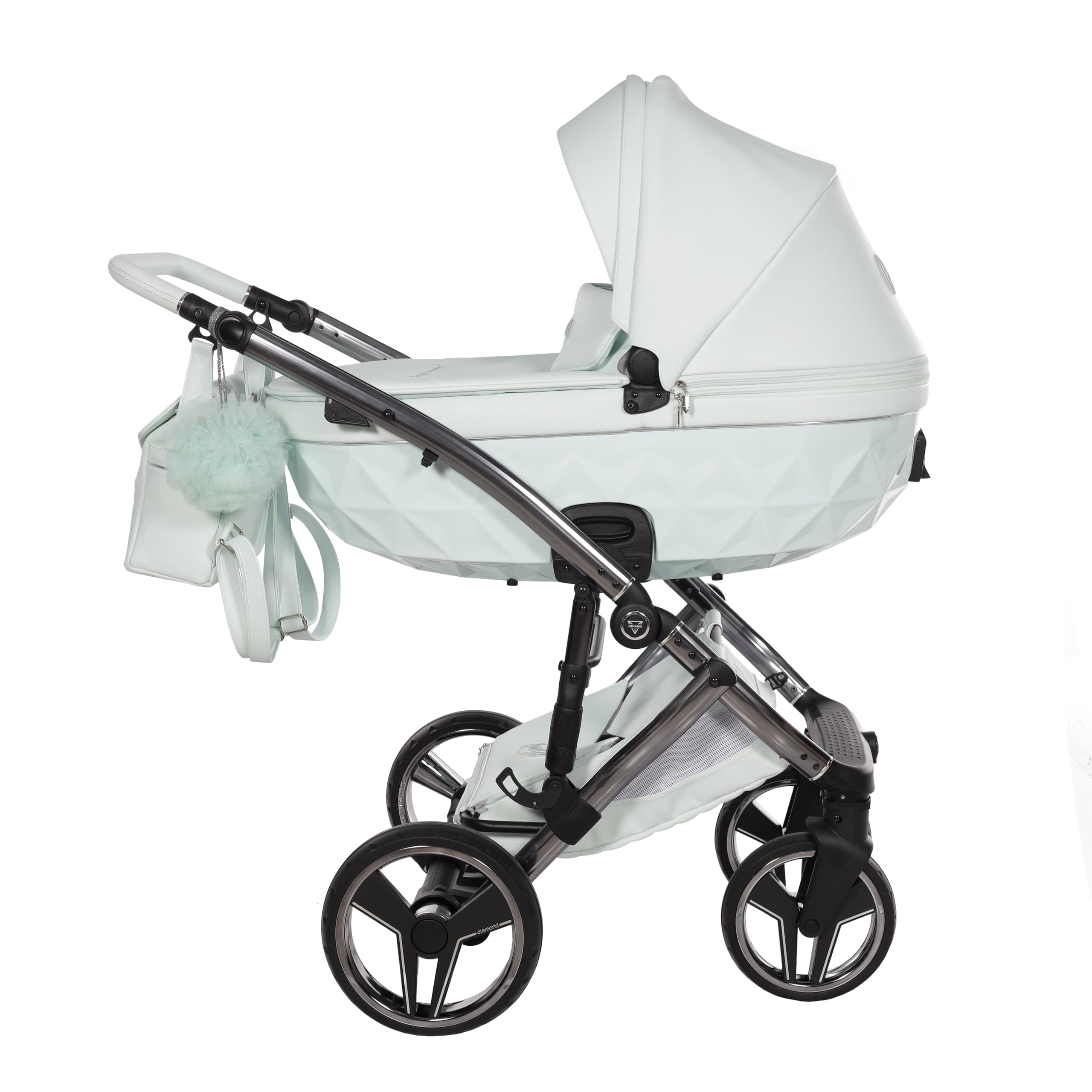 Junama Passeggino Candy 2in1 3in1 4in1 (04 - menta, 4in1 con base ISOFIX)