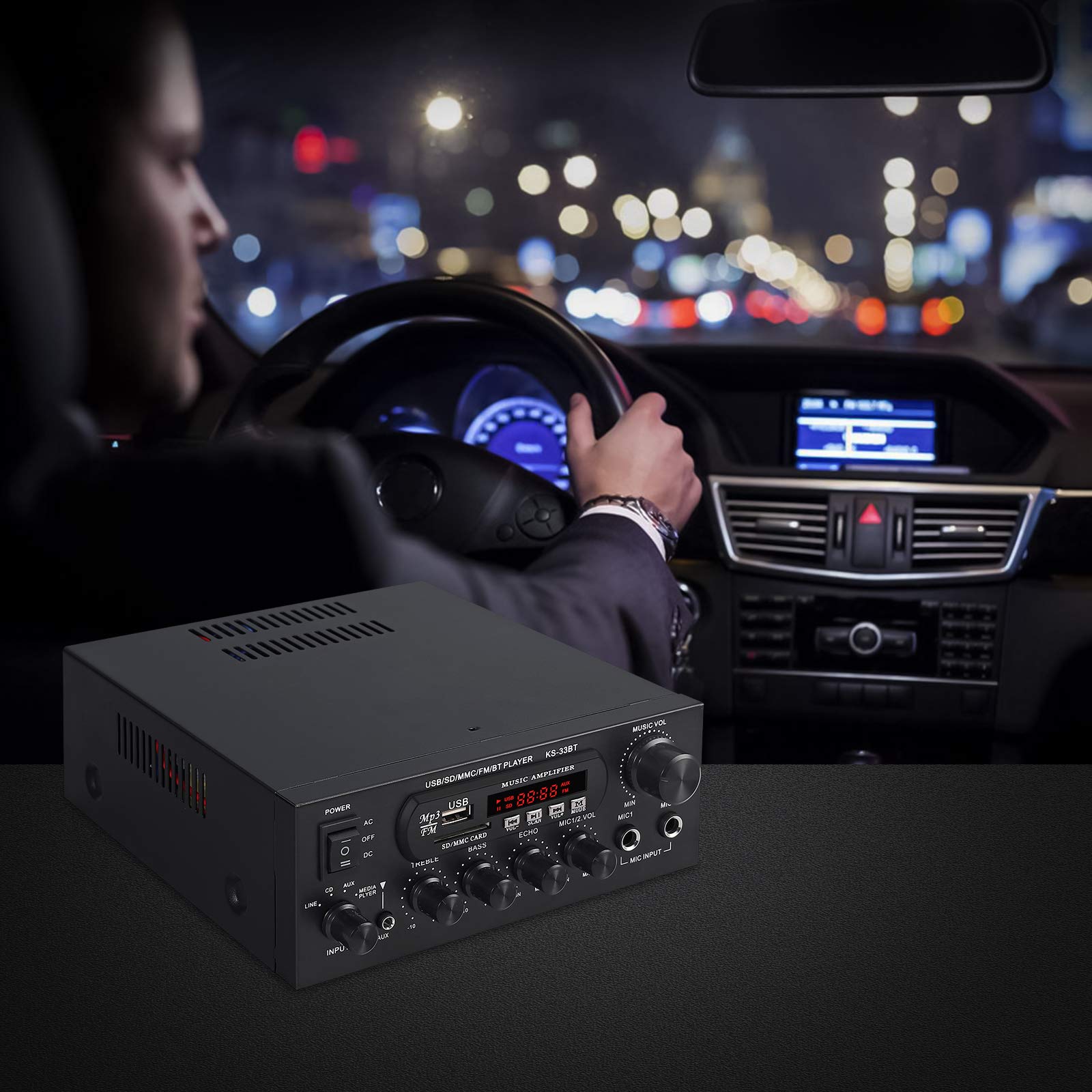 PROZOR Stereo Power Audio Amplifier Digital Stereo Amplifier Support