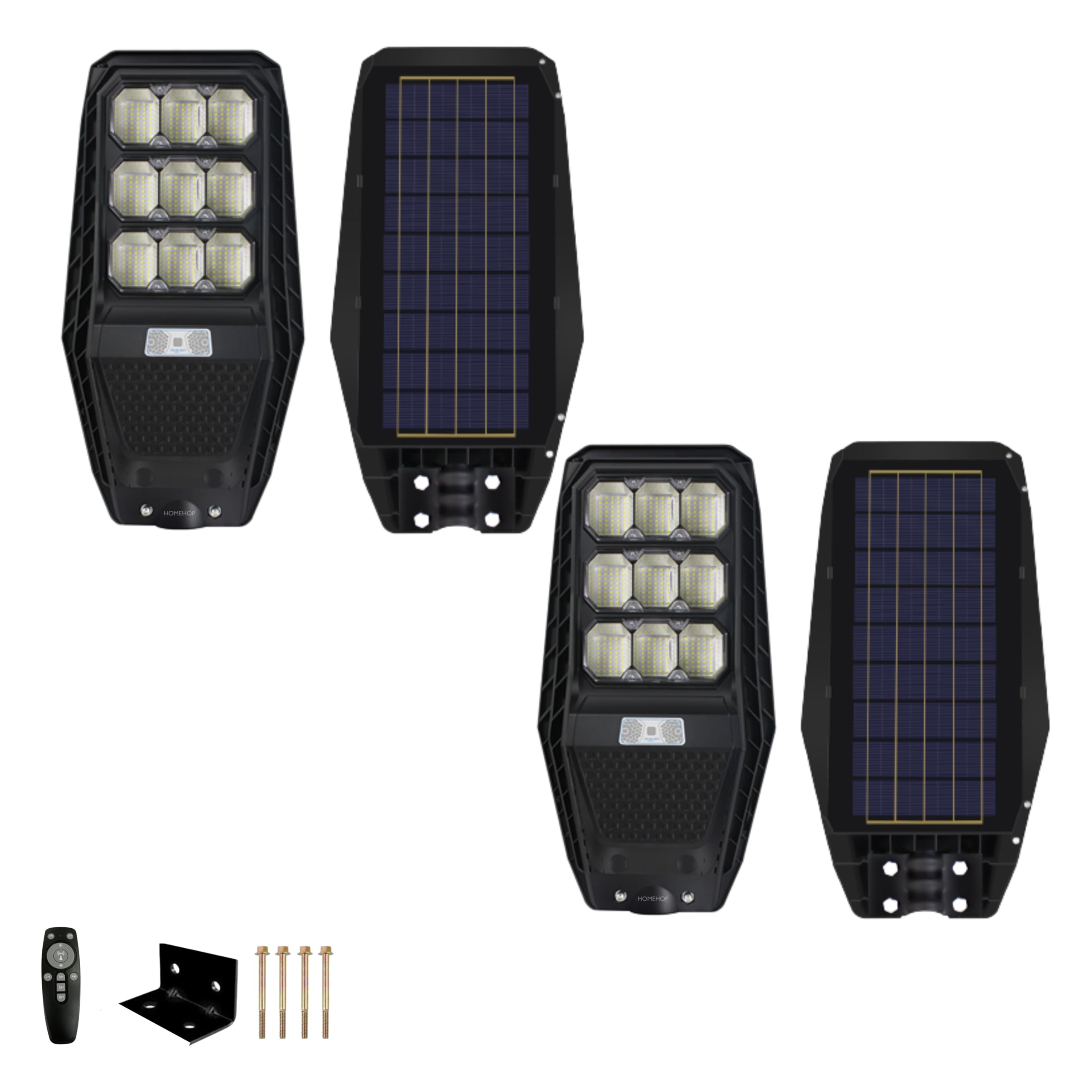 Homehop Solar LED 100W All in One Street Lights Outdoor Waterproof for Home,Garden,Pathway,and Automatic Motion Sensor Wall Lamp (ABS, Cool White, Pack of 2) (B09VC9DX2T) Amazon Price History, Amazon Price Tracker