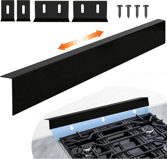 15.7" 31.5" Stove Gap Filler,Slidein Range Rear Filler