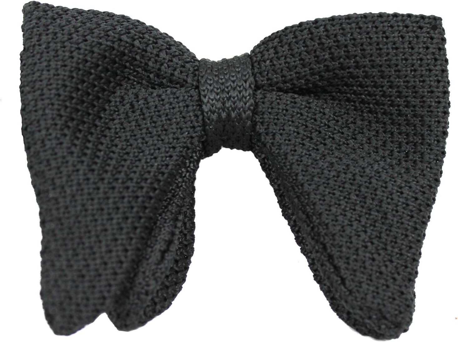 Mens AZAR Oversized 5" Pre-Tied Handmade Velvet/Satin/Knitted Formal Tuxedo Big Bow Tie