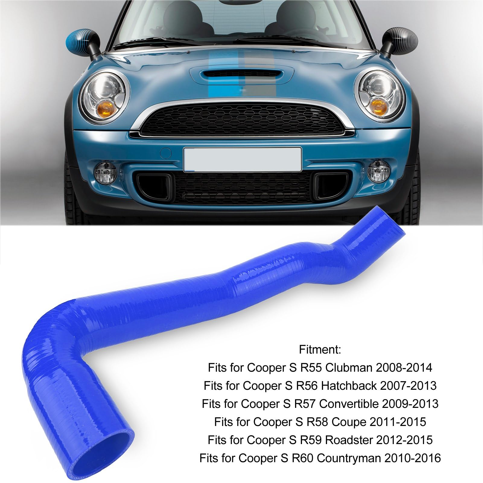 MINI インタークーラー 青いホース付き MINI インタークーラー 青いホース付き 【公式通販】