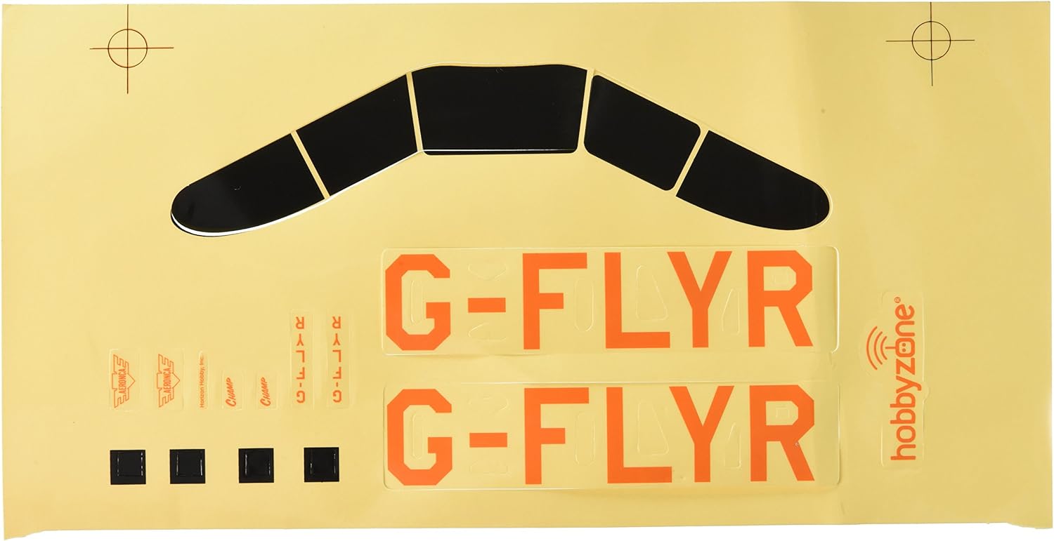 HobbyZone Decal Sheet: Champ