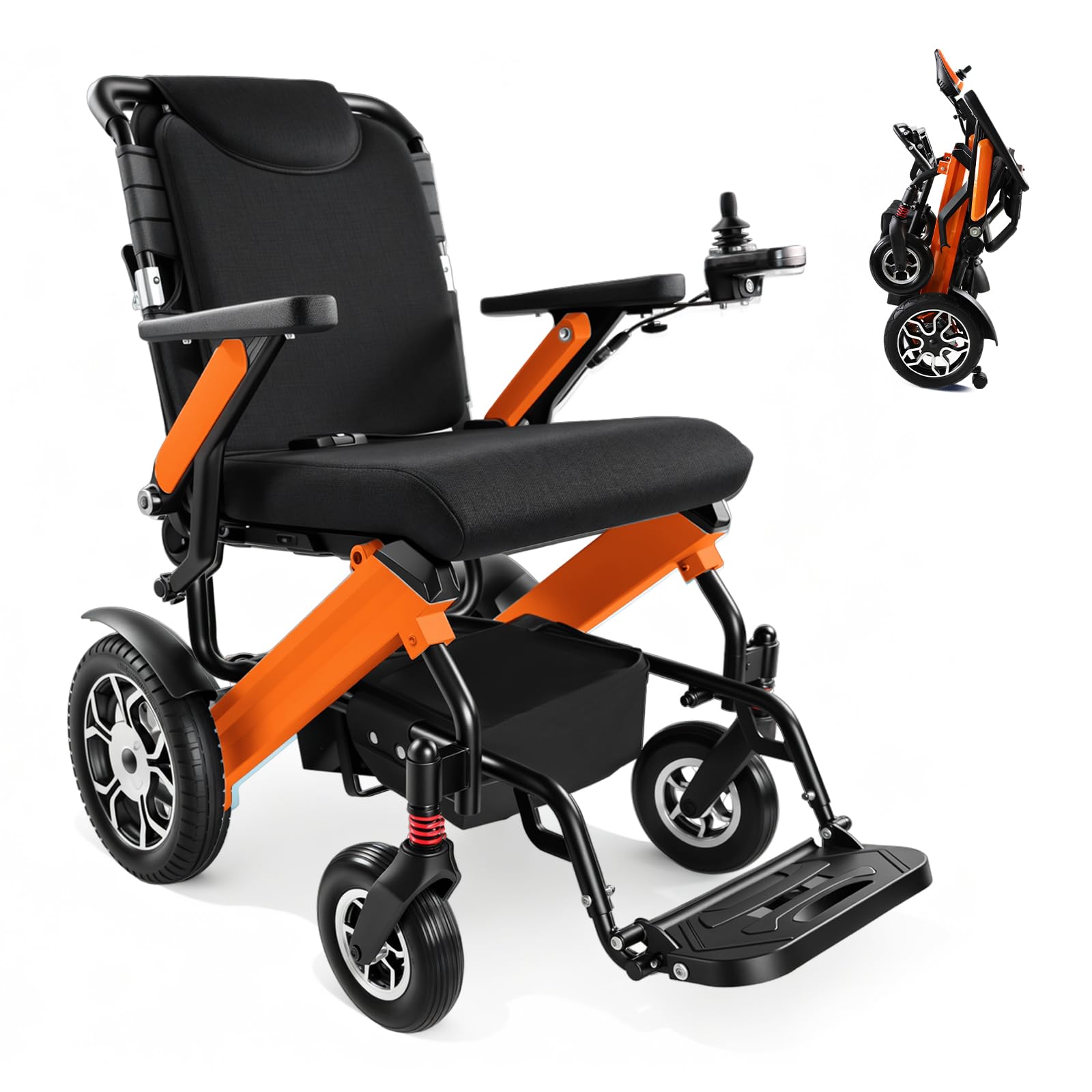 Zygenair YL002 Electric Wheelchair 30 Miles Electric Wheelchairs for Adults with Dual Motors 350 Lb Capacity Motorized Wheelchair, Power Wheelchair