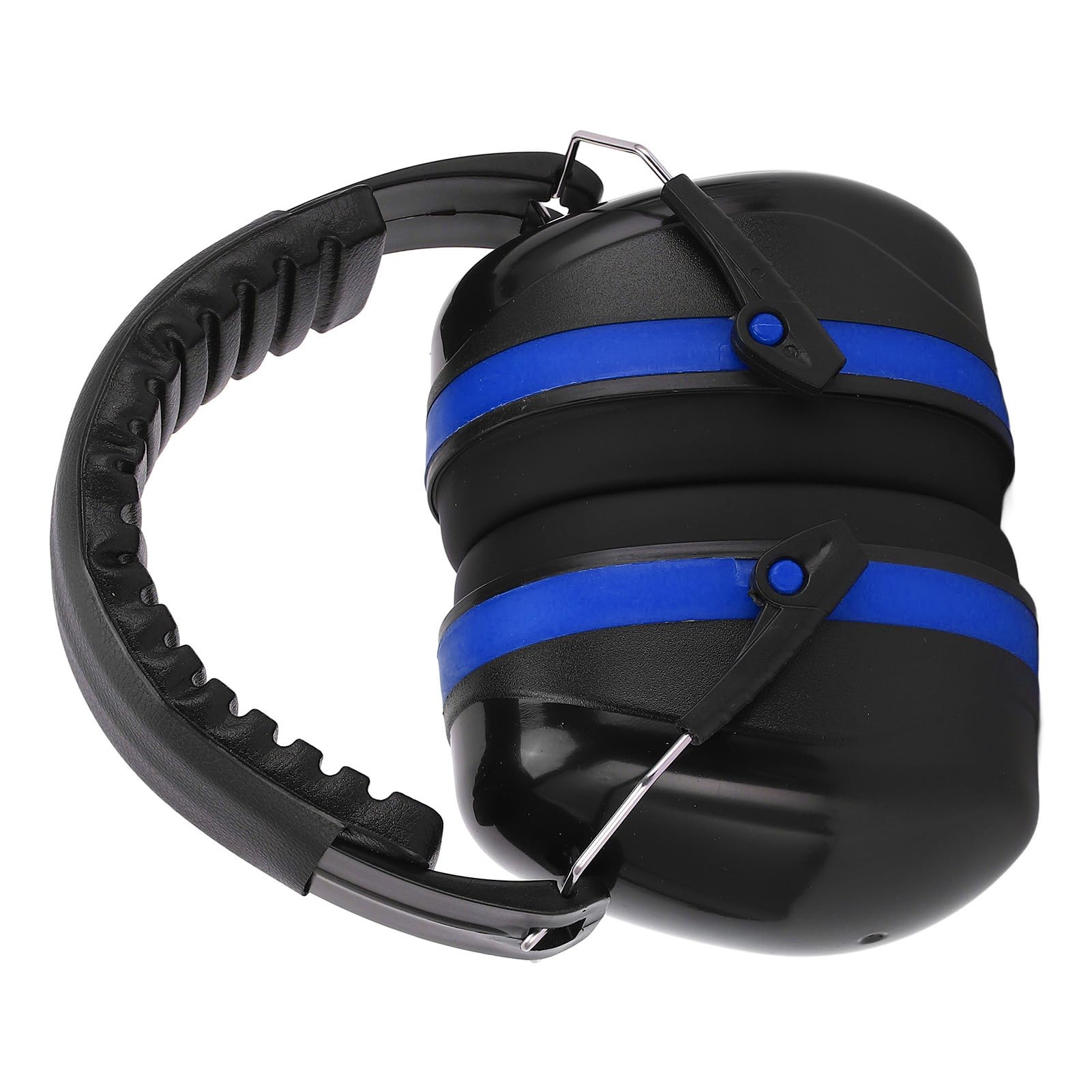 yaogohua TOTITOM Industrial Earmuffs Noise Blocking Hearing Protection Size Adjustable Folding Ear Muffs for Baby Adults (Black Blue)