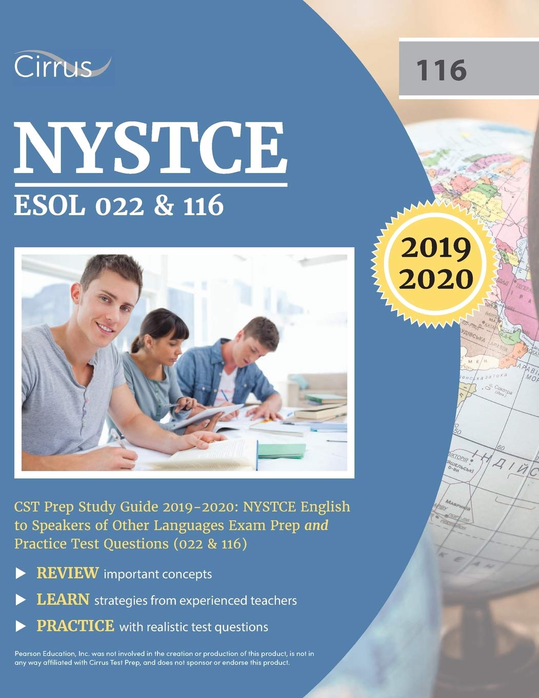 NYSTCE ESOL 022 & 116 CST Prep Study Guide 2019-20: NYSTCE English to Speakers of Other Languages Exam
