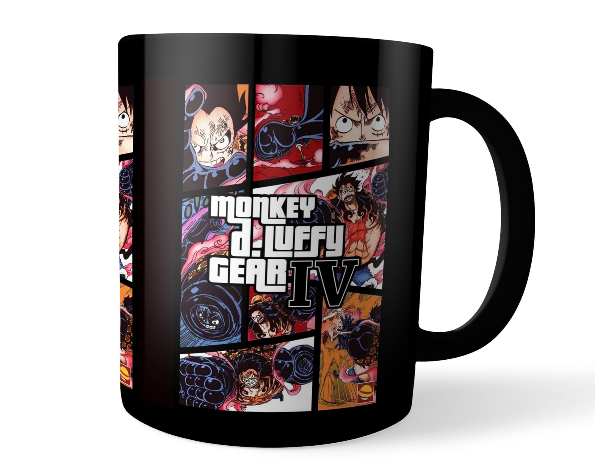 Morons Printed Anime Luffy - Manga Series Coffee Mug for Anime Fans - Birthday Gift for Students; Black; Ceramic; 330ml; Pack of 1 (D4) (B0CKHMXD5Z) Amazon Price History, Amazon Price Tracker