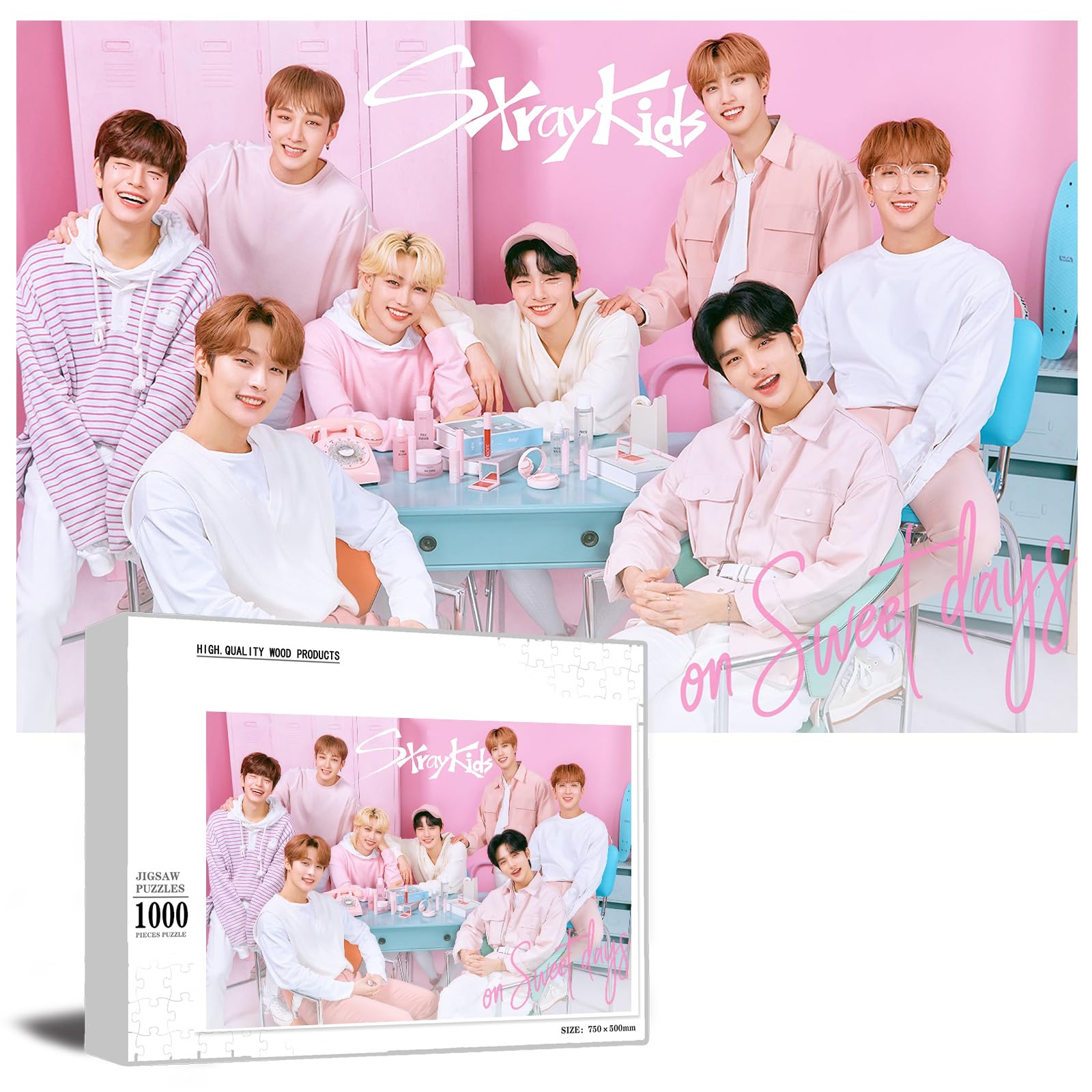 NCT DREAM 全員1000ピースパズル NCT DREAM 全員1000ピースパズル NCT DREAM 全員1000ピースパズル