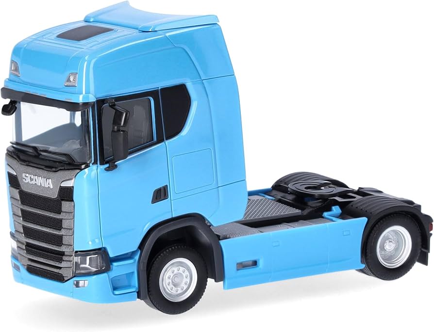 Herpa truck model Scania CS 20 HD rigid tractor 2axles, on a scale