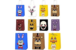 Mukity 24Pcs Five Nights at Freddy Party Gift Bags - Candy Bags,...