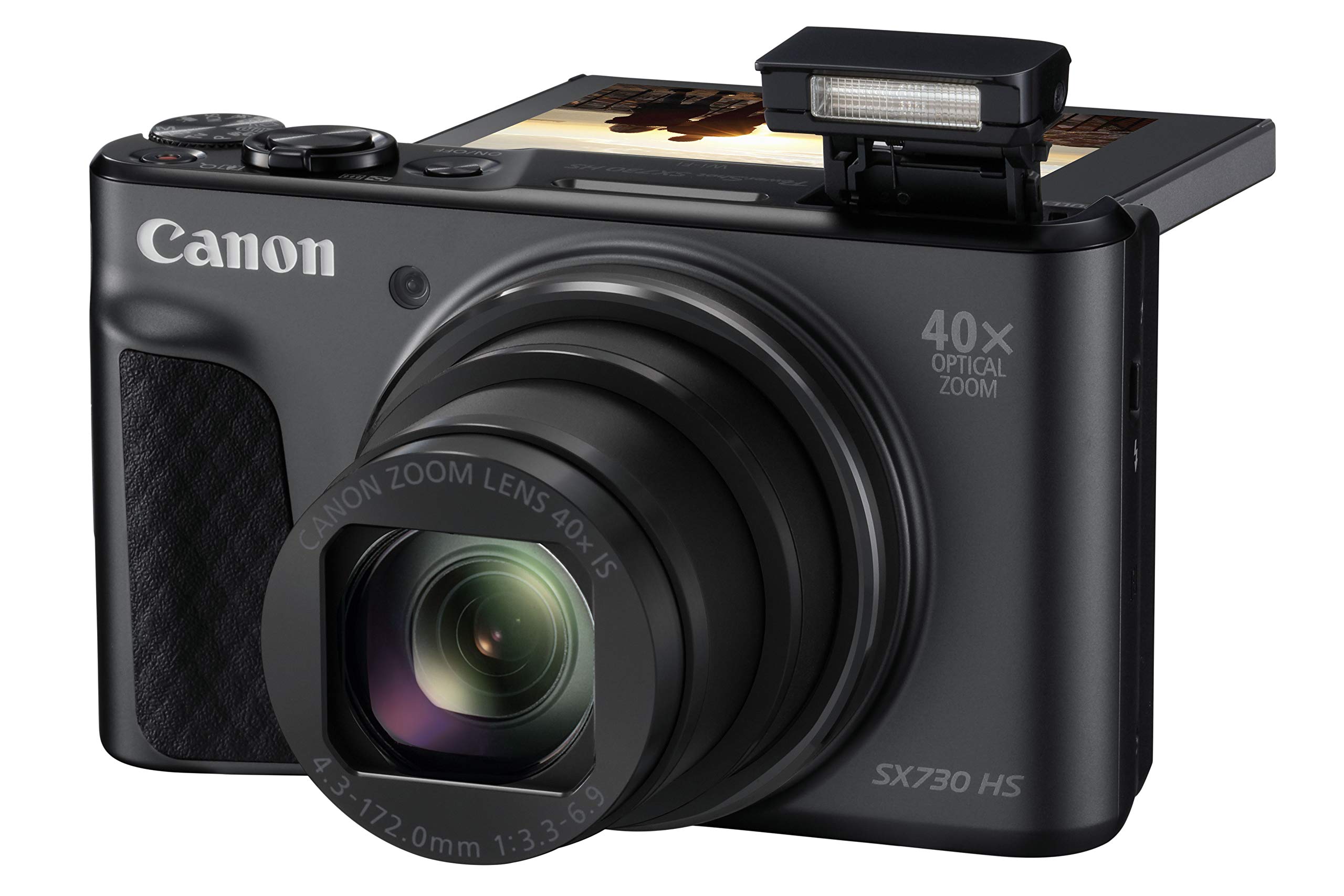 Canon PowerShot SX730 HS ブラック Canon PowerShot SX730 HS Camera Kit with 32 GB SD Card and Case