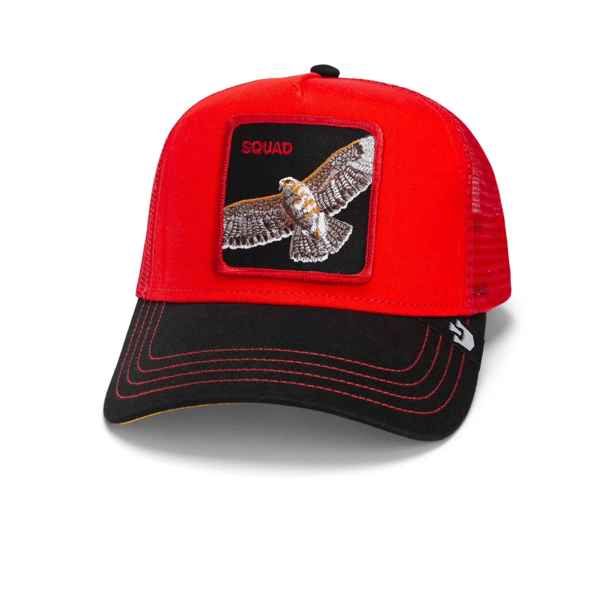 Goorin Bros. Trucker Cap The Squad Bird Red Black Size: One Size, red, One Size