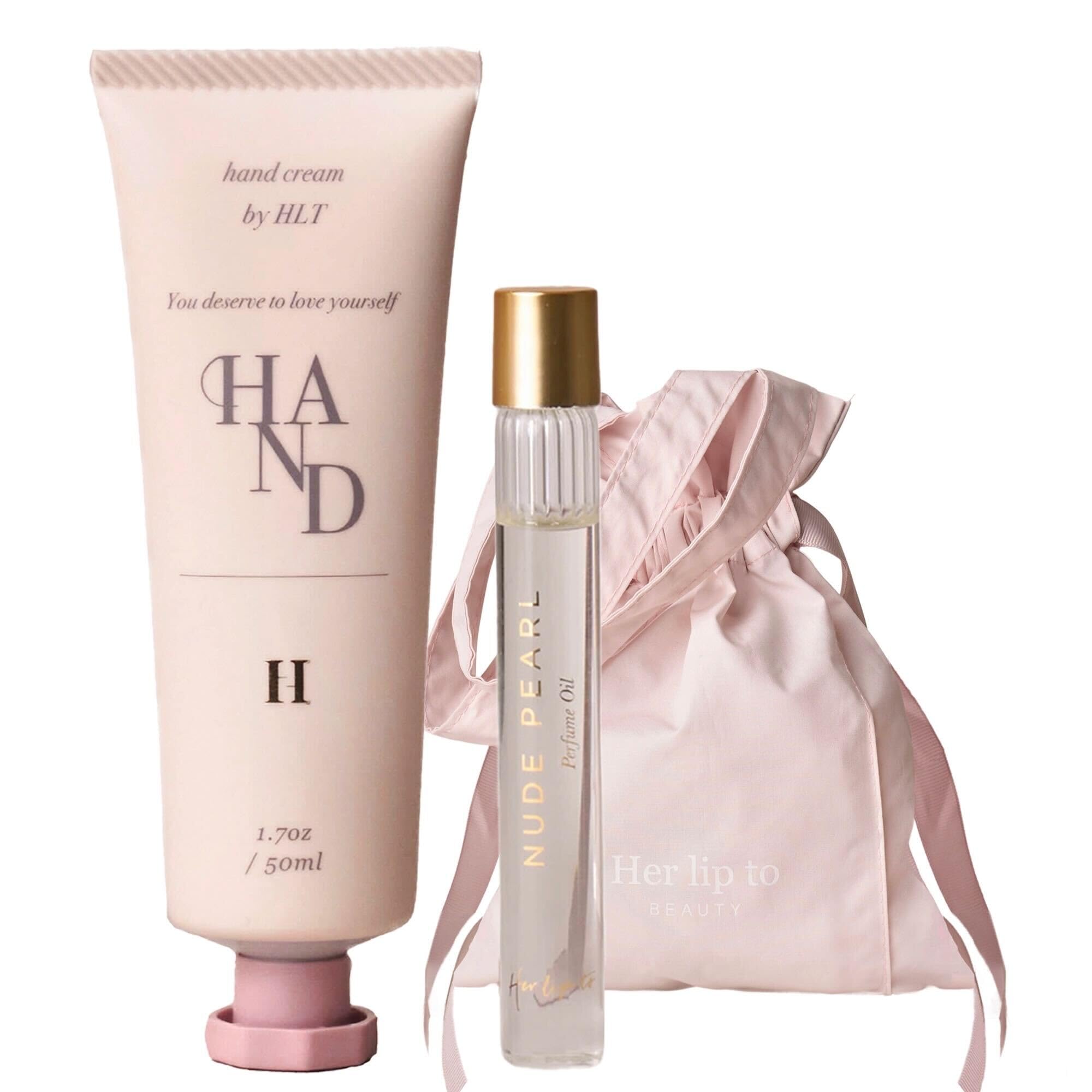 Her lip to Hair Perfume NUDE PEARL セット Hair Perfume - NUDE PEARL -