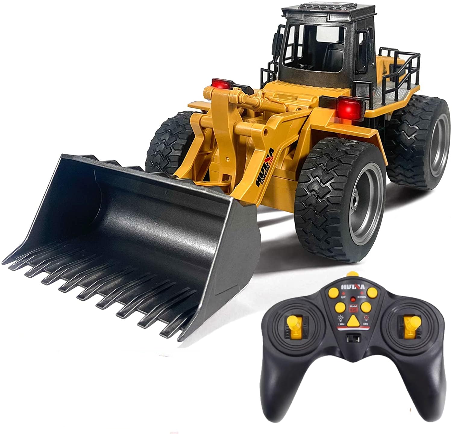 kkny 1:18 Sace Remote Control Construction Dump Truck Toy RC Bulldozer Rc Construction Vehicle Truck Boys (Bulldozer)