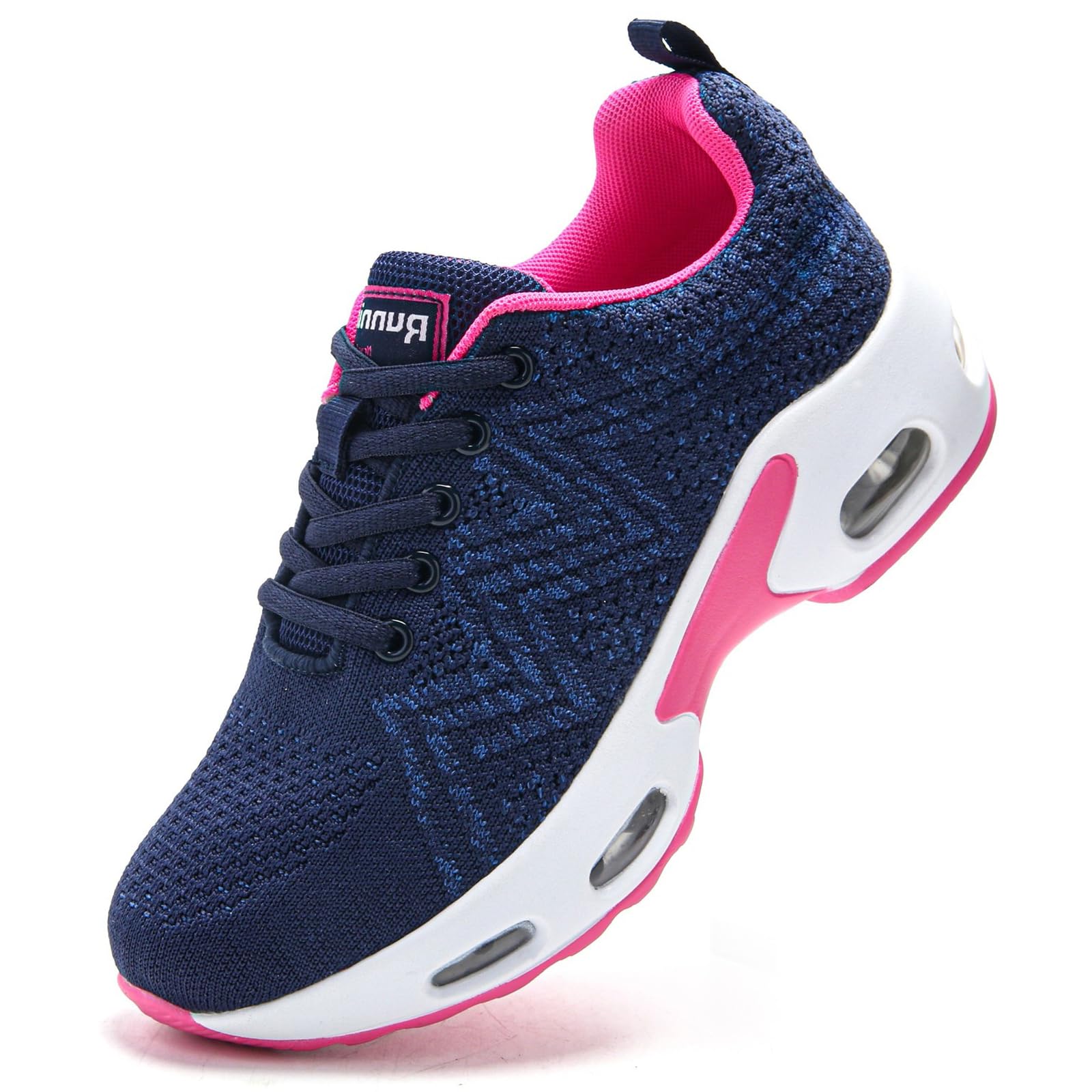 Myztra Damen Sneaker Leicht Atmungsaktiv Rutschfest Luftpolster Laufschuhe | Turnschuhe Damen Sportschuhe mit guter Dämpfung, orthopädische Schuhe, Luftpolster, ideal für Jogging und Walking