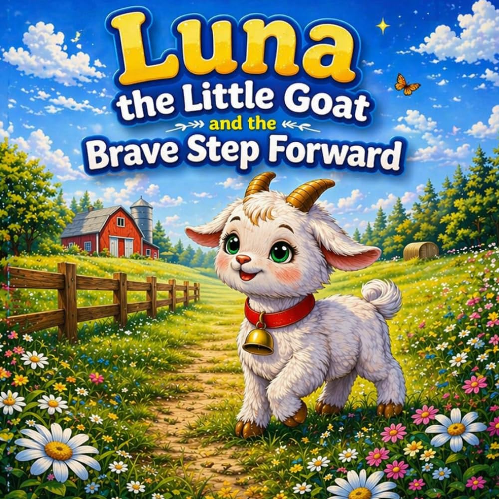 Luna the Little Goat and the Brave Step Forward