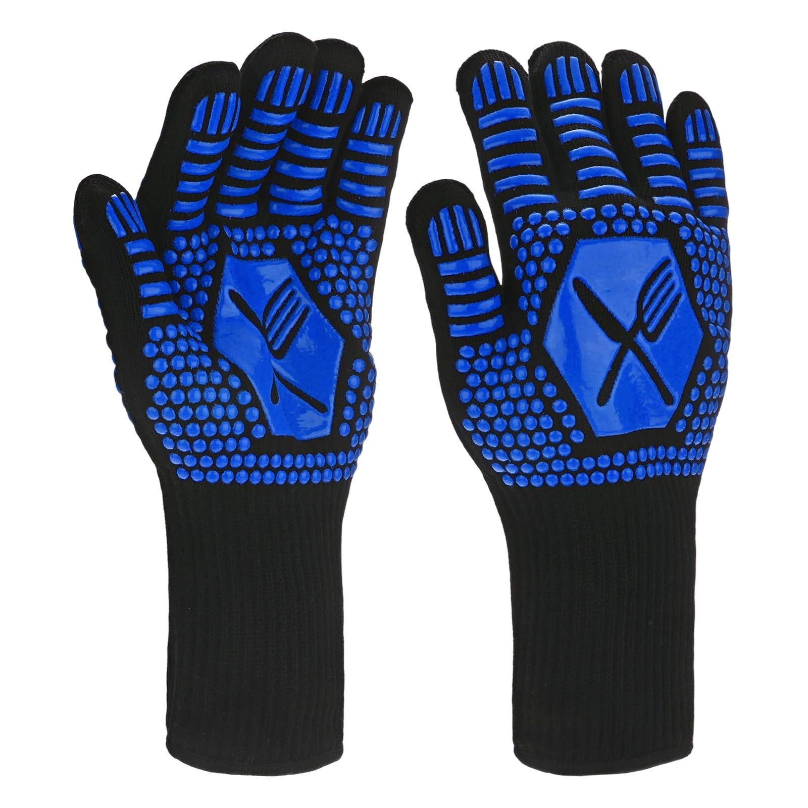 Gants de barbecue anti-chaleur gants de cuisine antidérapants pour four et grill
