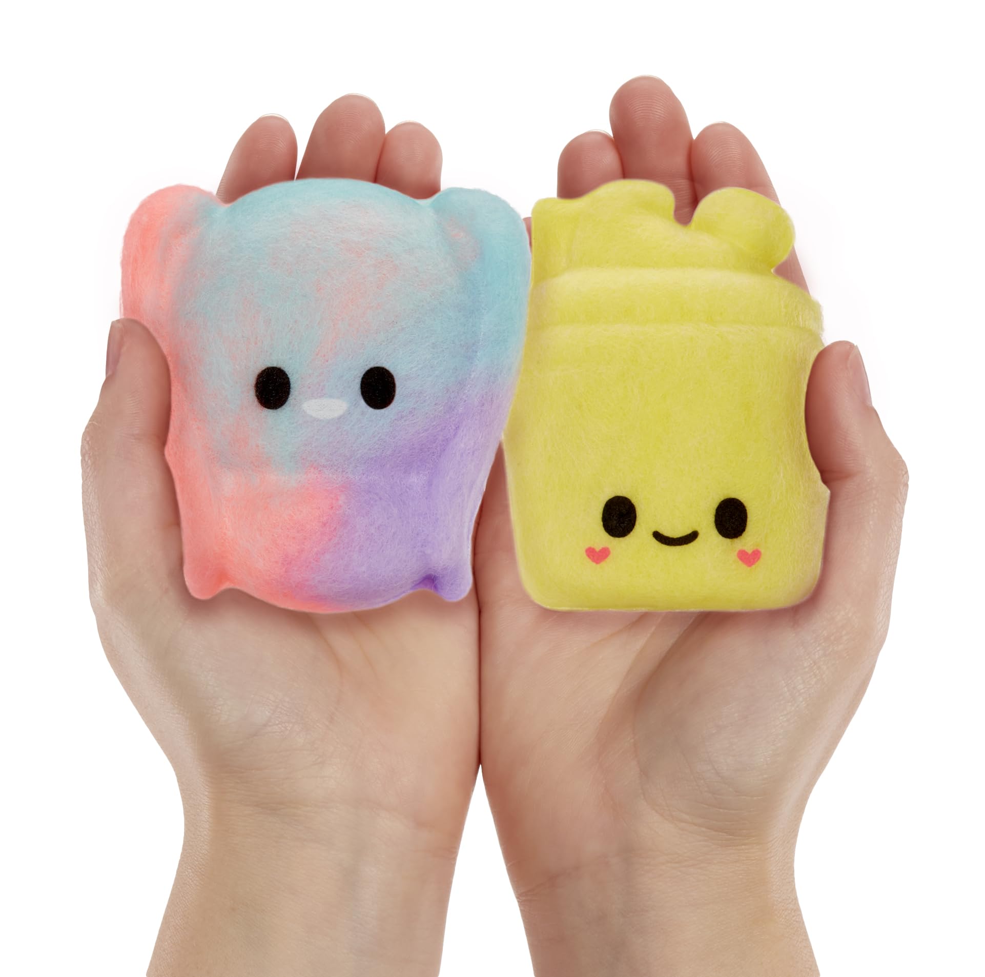 Fluffie Stuffiez Bunny & Shake Minis Collectible Feature Plush, Surprise Reveal Unboxing Soft and Squishy Tactile Play Fidget DIY