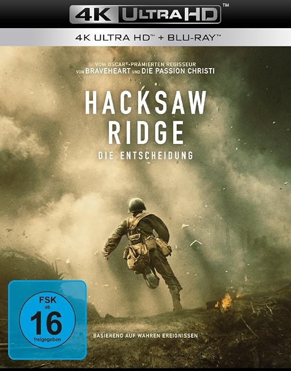 Hacksaw Ridge (4K Ultra HD) (+ Bluray) Películas y