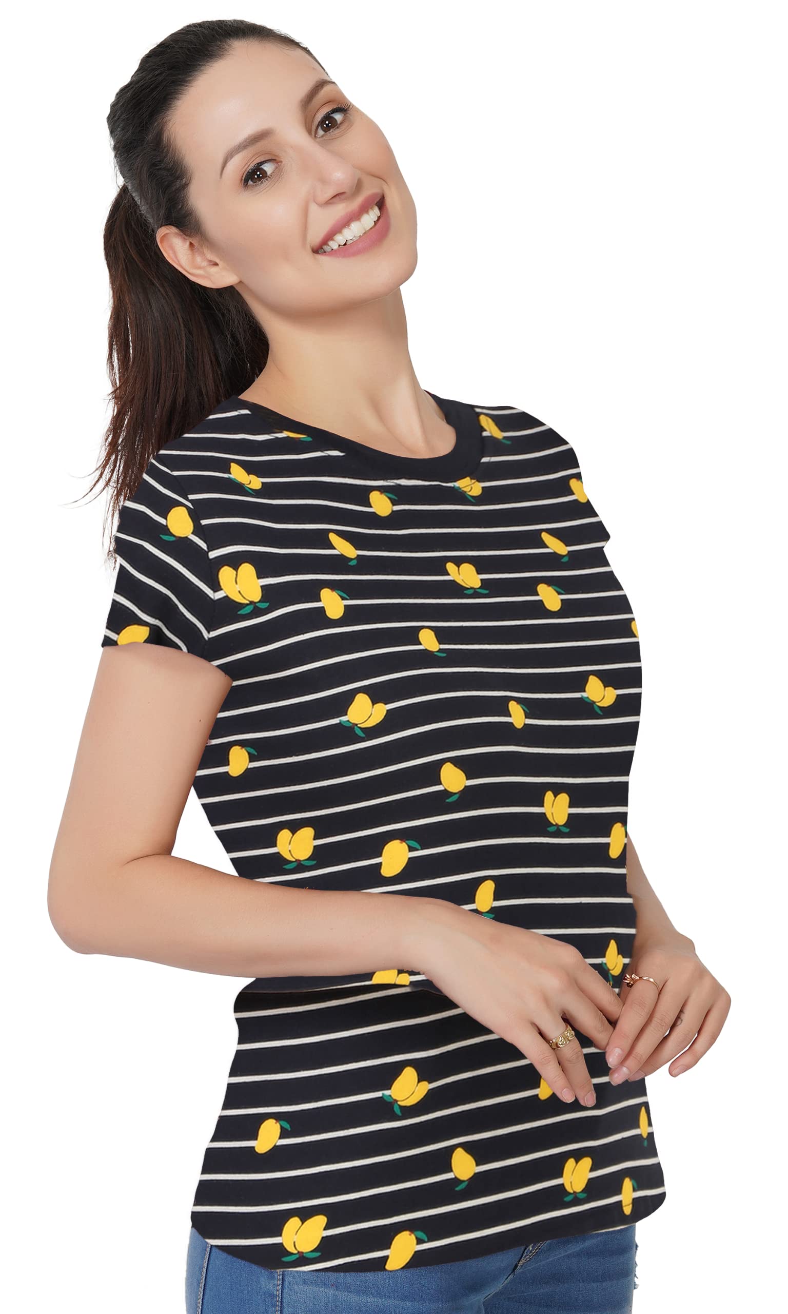 Stories.LabelWomen Printed T-Shirts Includes Plus Sizes (Sizes Small- 5XL)