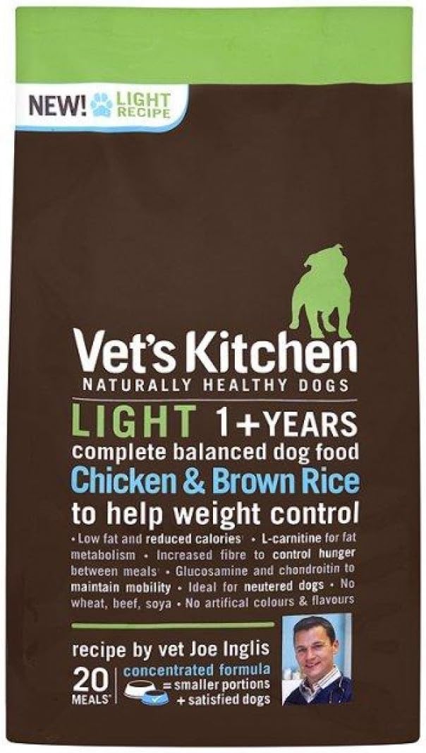 Dog Food Vet's Kitchen Light Chicken & Brown Rice 1.3kg Amazon.co.uk