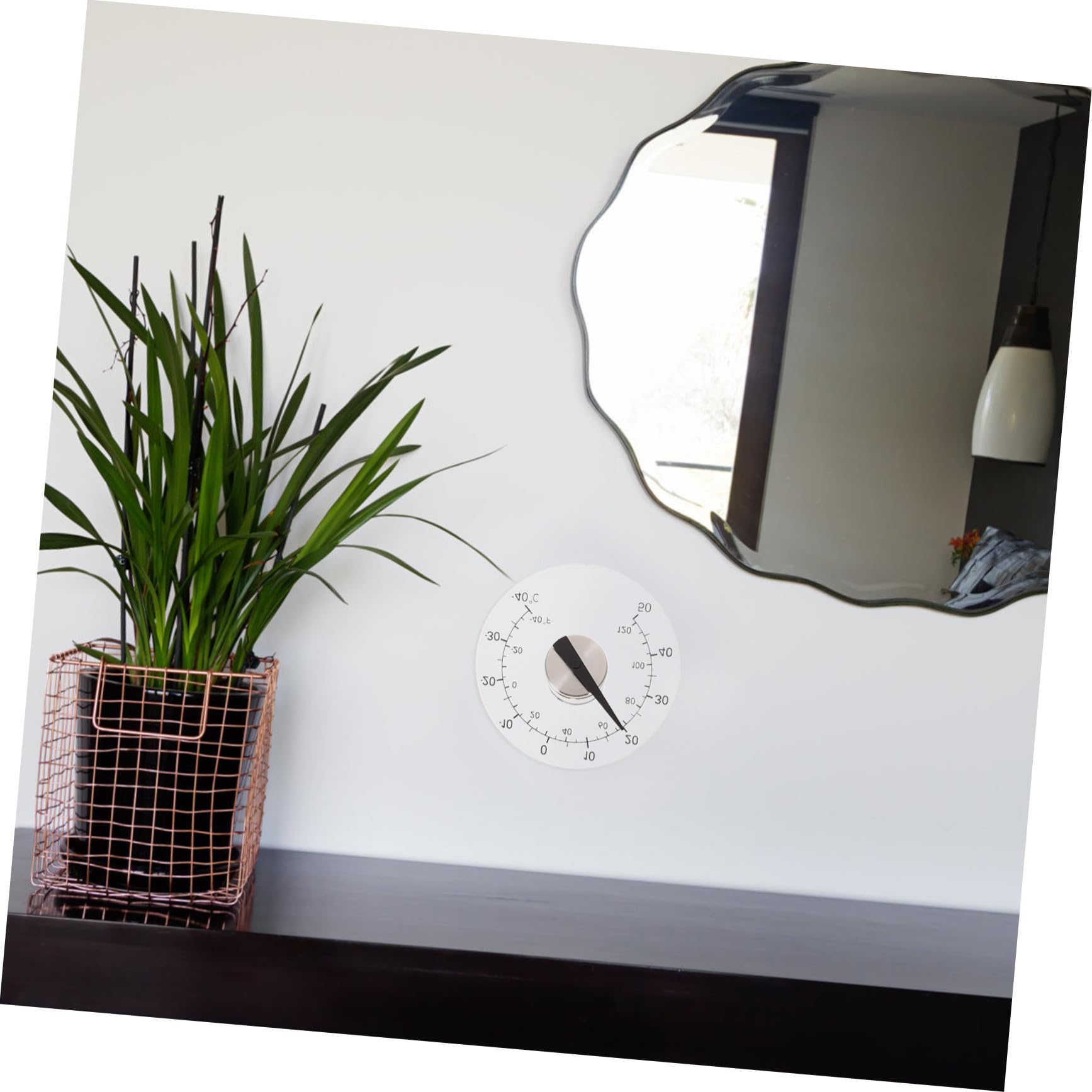 HANABASS 5St Haushaltsthermometer außen Aufkleber für die Temperaturanzeige aussentemperaturanzeige wetterstation raumthermometer innen Wasserdichtes Thermometer Selbstklebendes Thermometer