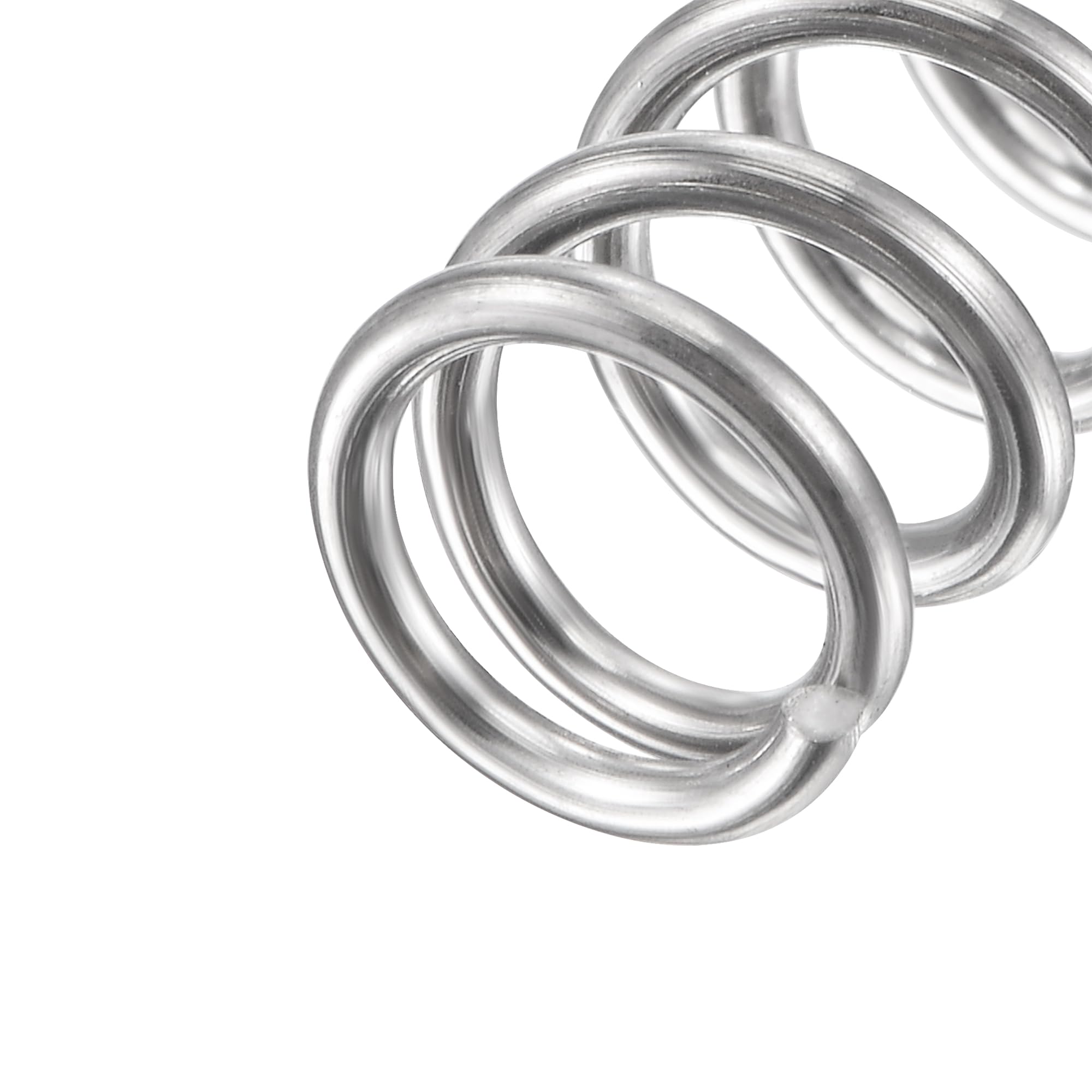 SOURCING MAP Ressort de compression en acier inox 304 18mm OD 1mm SOURCING MAP Ressort de compression en acier inox 304 18mm OD 1mm