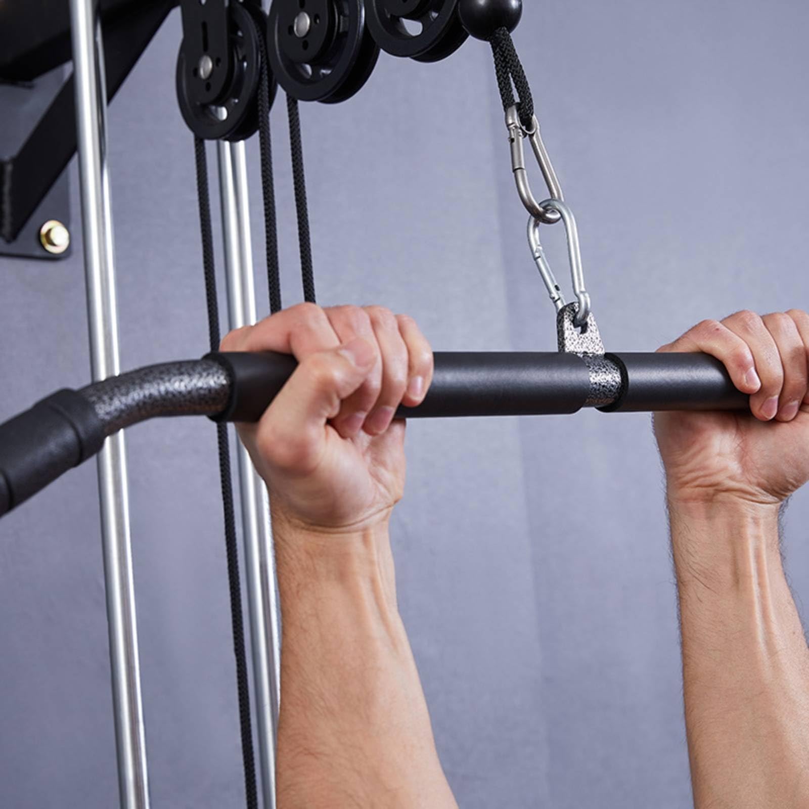 Barra Lat Machine Robusta Attrezzo da Palestra per Atleti, Appassionati di Fitness