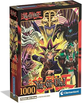 Clementoni Jigsaw Puzzle 1000 pieces YuGiOh, Puzzle for Adults 14-99 Years, Compact box, 39899, Made in Italy