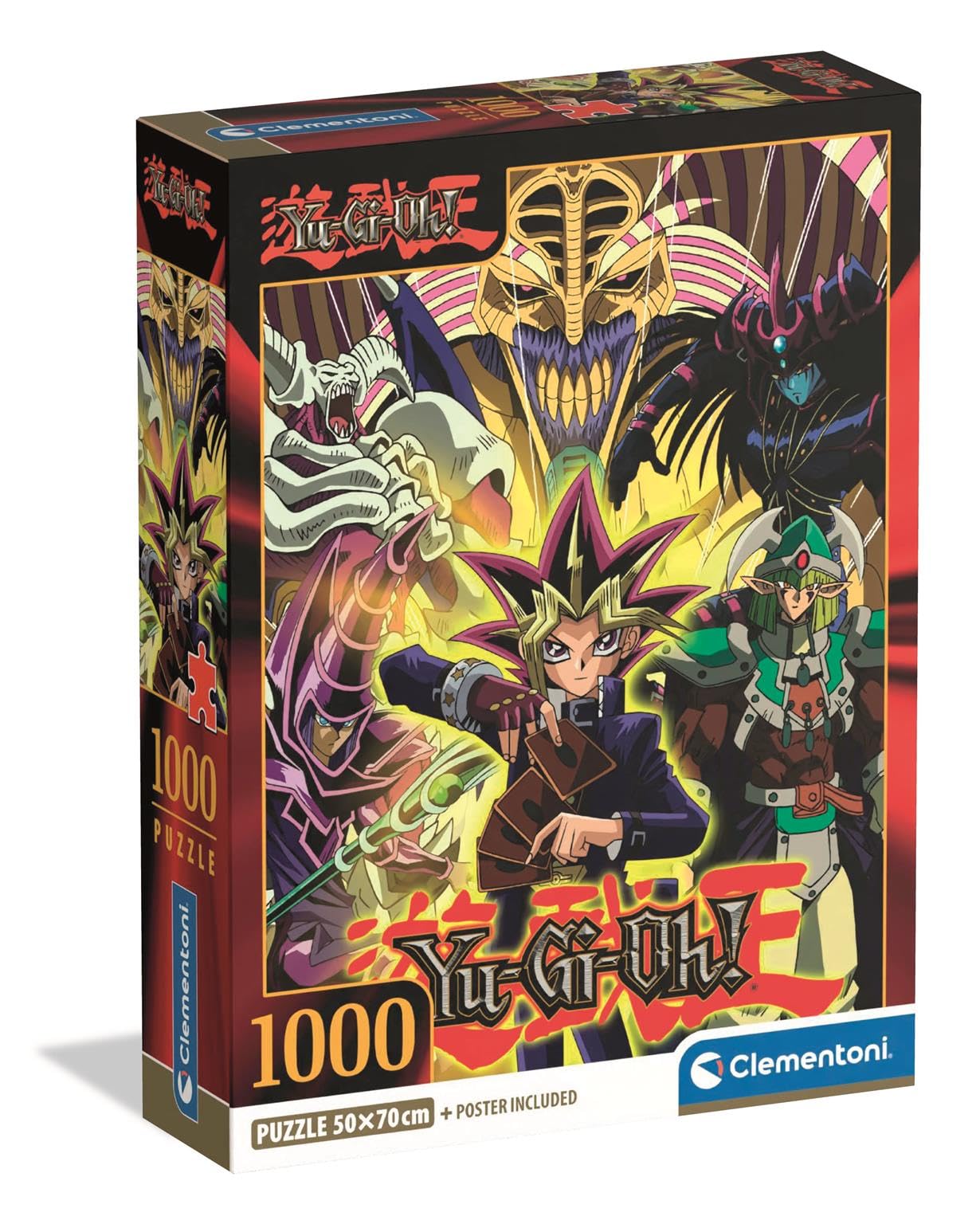 Amazon.com: Clementoni Jigsaw Puzzle 1000 Pieces YuGiOh, Puzzle