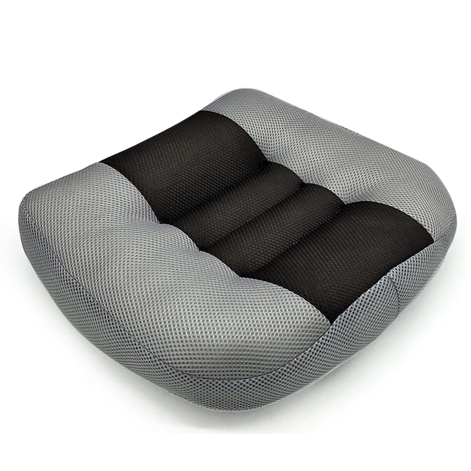Coussin de siège rehausseur de voiture gris de 3,9 pouces d'épaisseur pour conducteur de petite taille