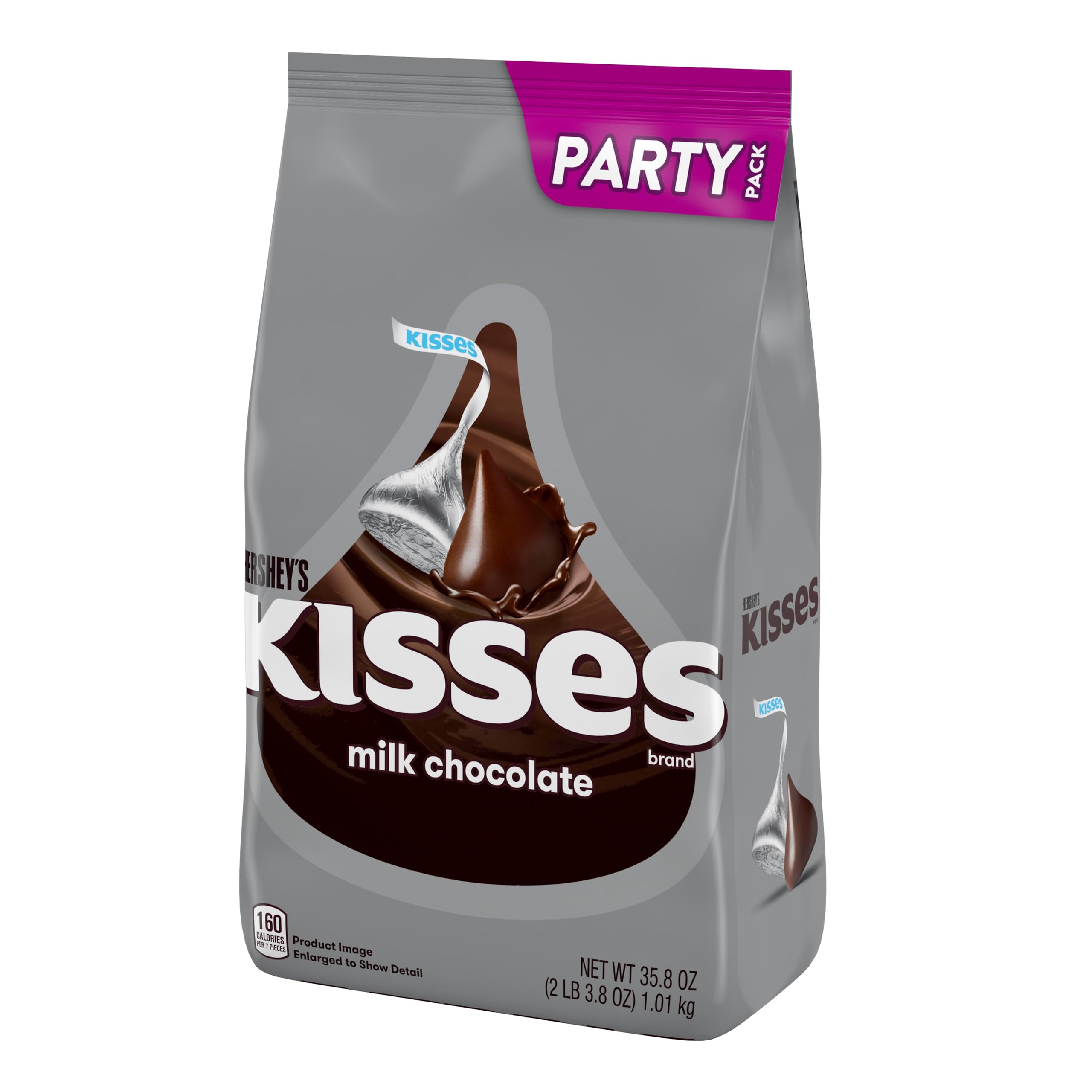 Hersheys Kisses Milk Chocolate Party Pack, 35.8 Ounce
