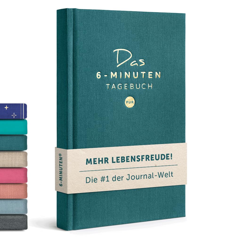 6-Minuten Tagebuch für Erwachsene