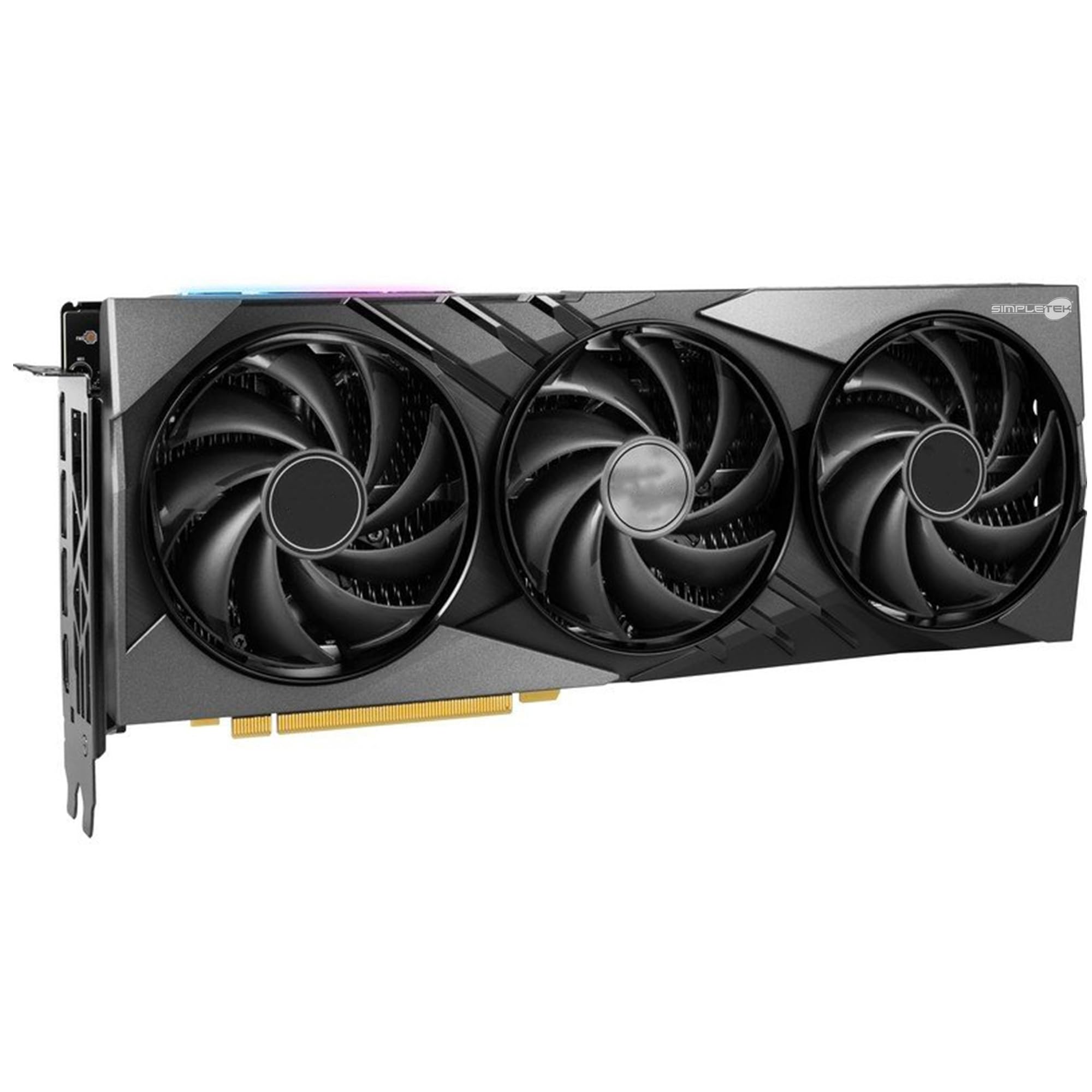 SIMPLETEK - Tarjeta gráfica GPU RTX 4070 SUPER 12GB GDDR6X (reacondicionado) | Gaming 4K, Ray Tracing, DLSS 3, renderizado 3D, inteligencia artificial, ventilador triple, PCIe 4.0, HDR, 8K, multimonitor