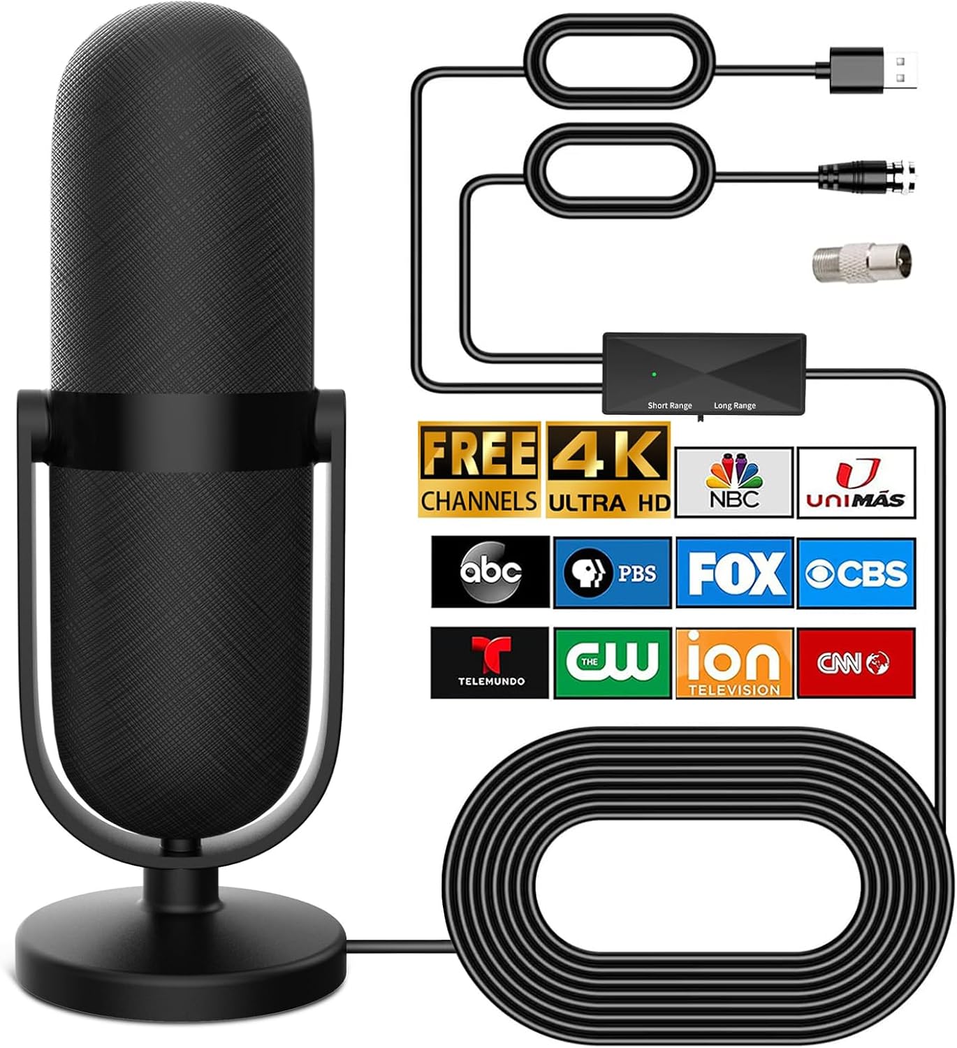 CXYHMG TV Antenna for Smart TV, 360° Reception Digital HD