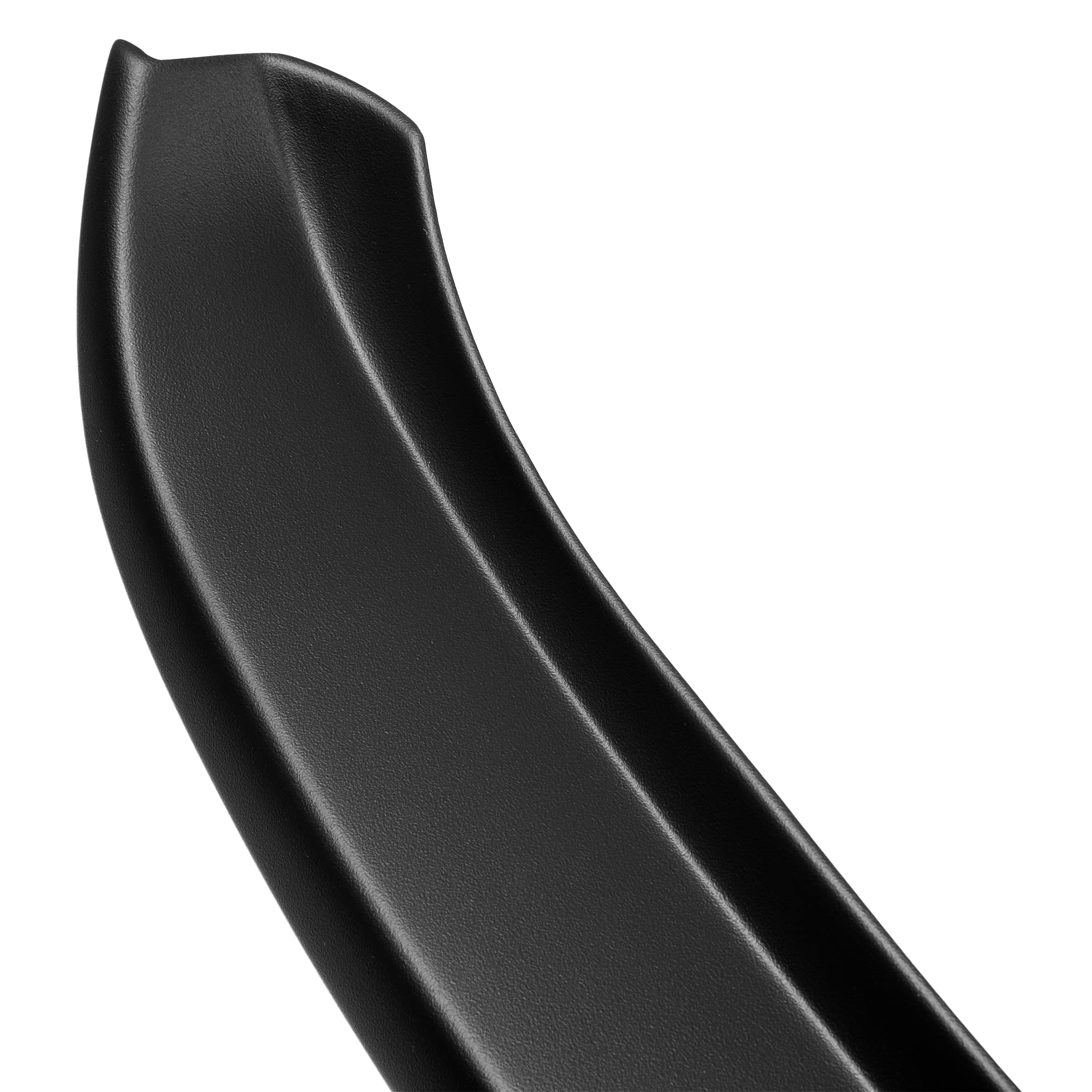 Aroba AR2319 Osłona progu bagażnika kompatybilna z Opel Corsa D od roku produkcji 6.2006-11.2014 ochrona zderzaka dokładnie z zagięciem ABS Piano czarna