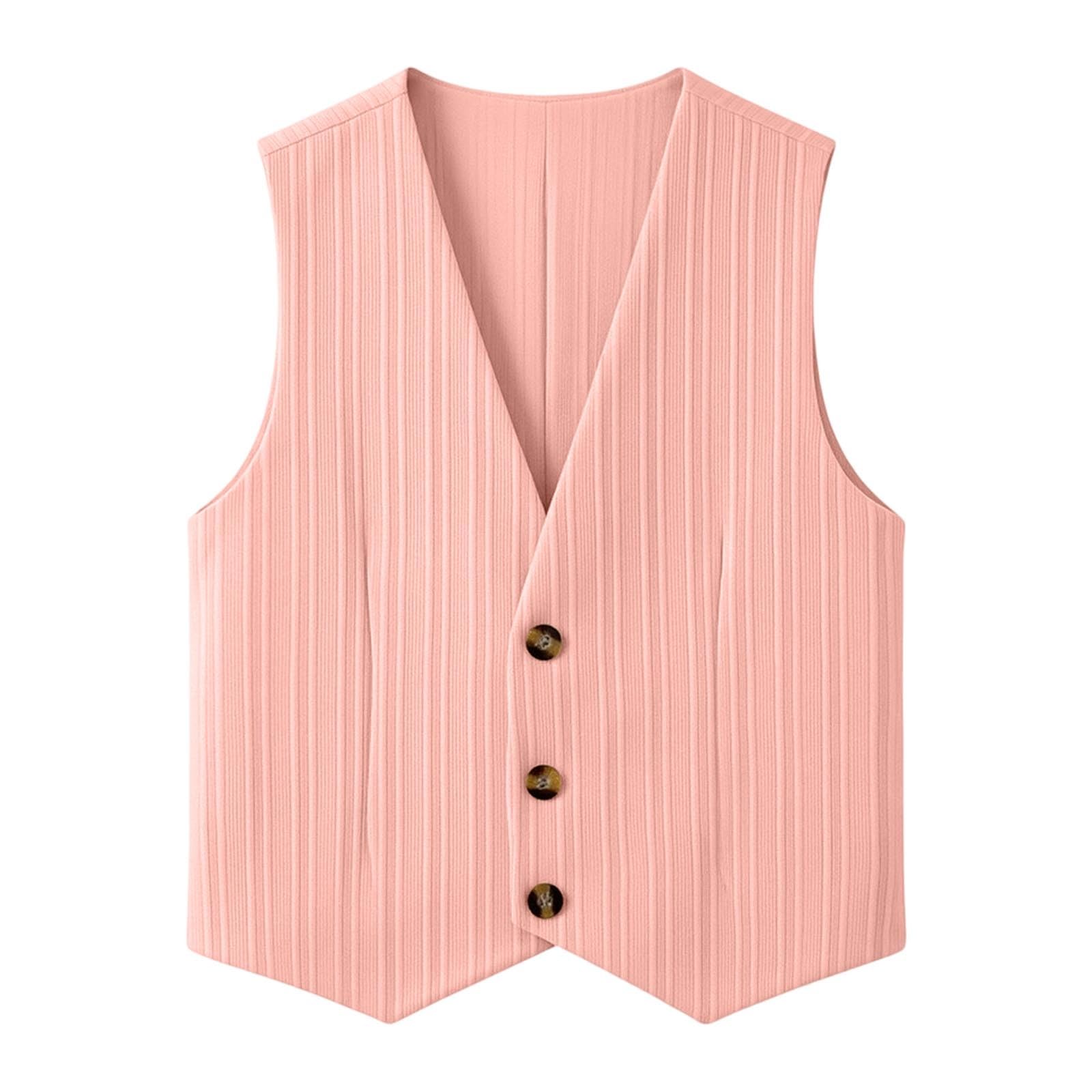 Chaleco de punto ligero para combinar sobre camisas en primavera 6