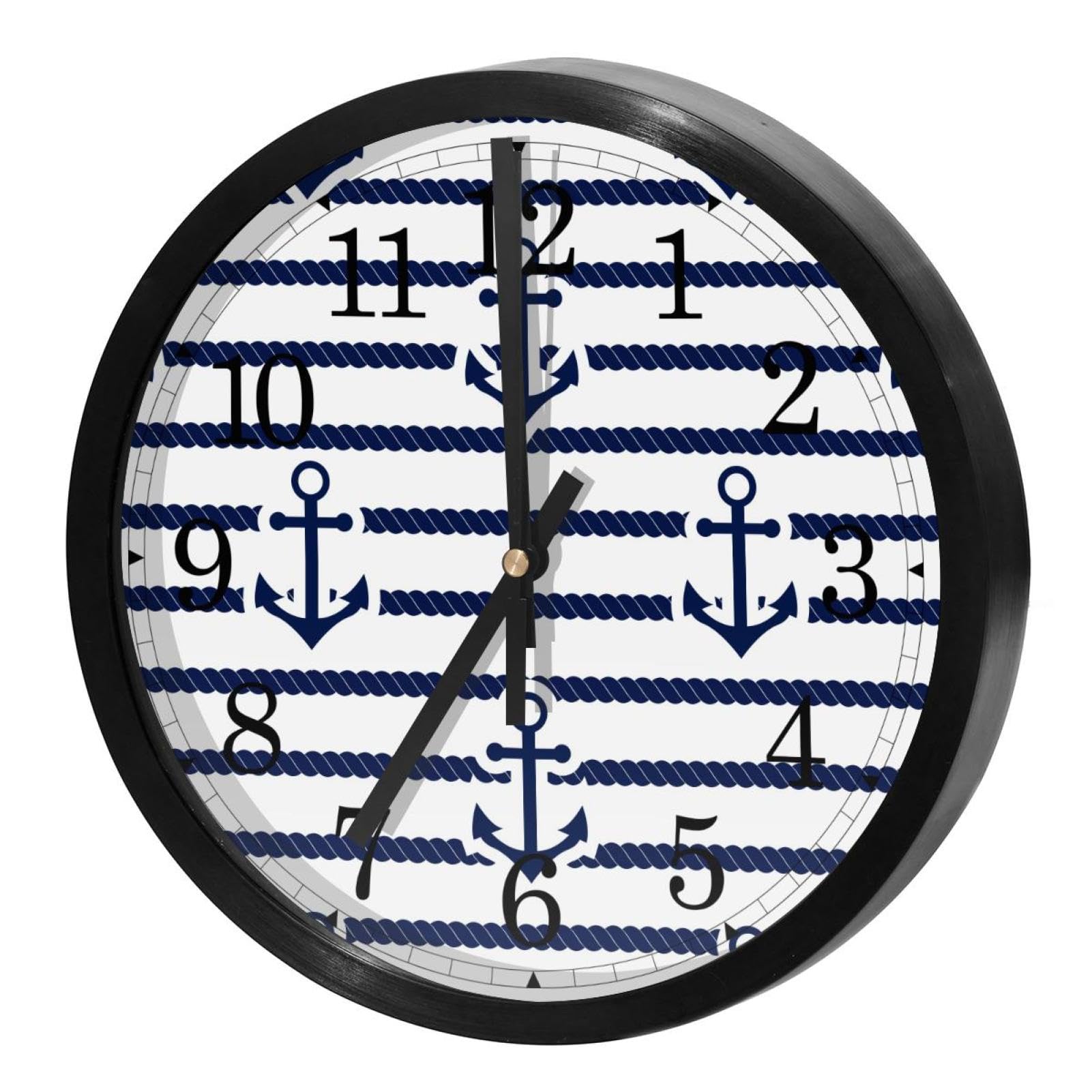Horloge murale à quartz sans bruit pour retrouver le sommeil et la concentration