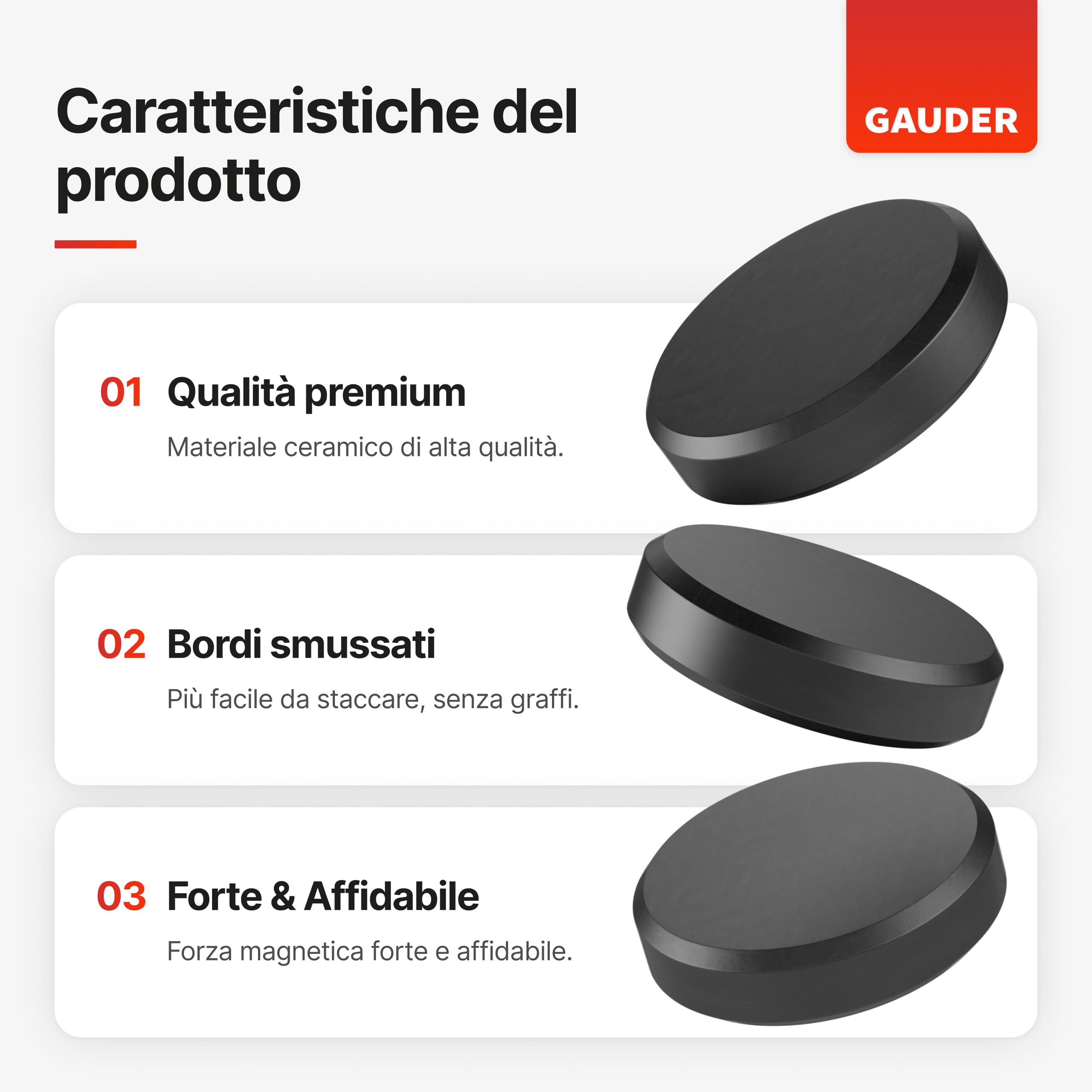 62 Calamite Per Frigorifero E Lavagna - Magnetini Piccoli 18x5mm, Forti E Versatili - Foto 5