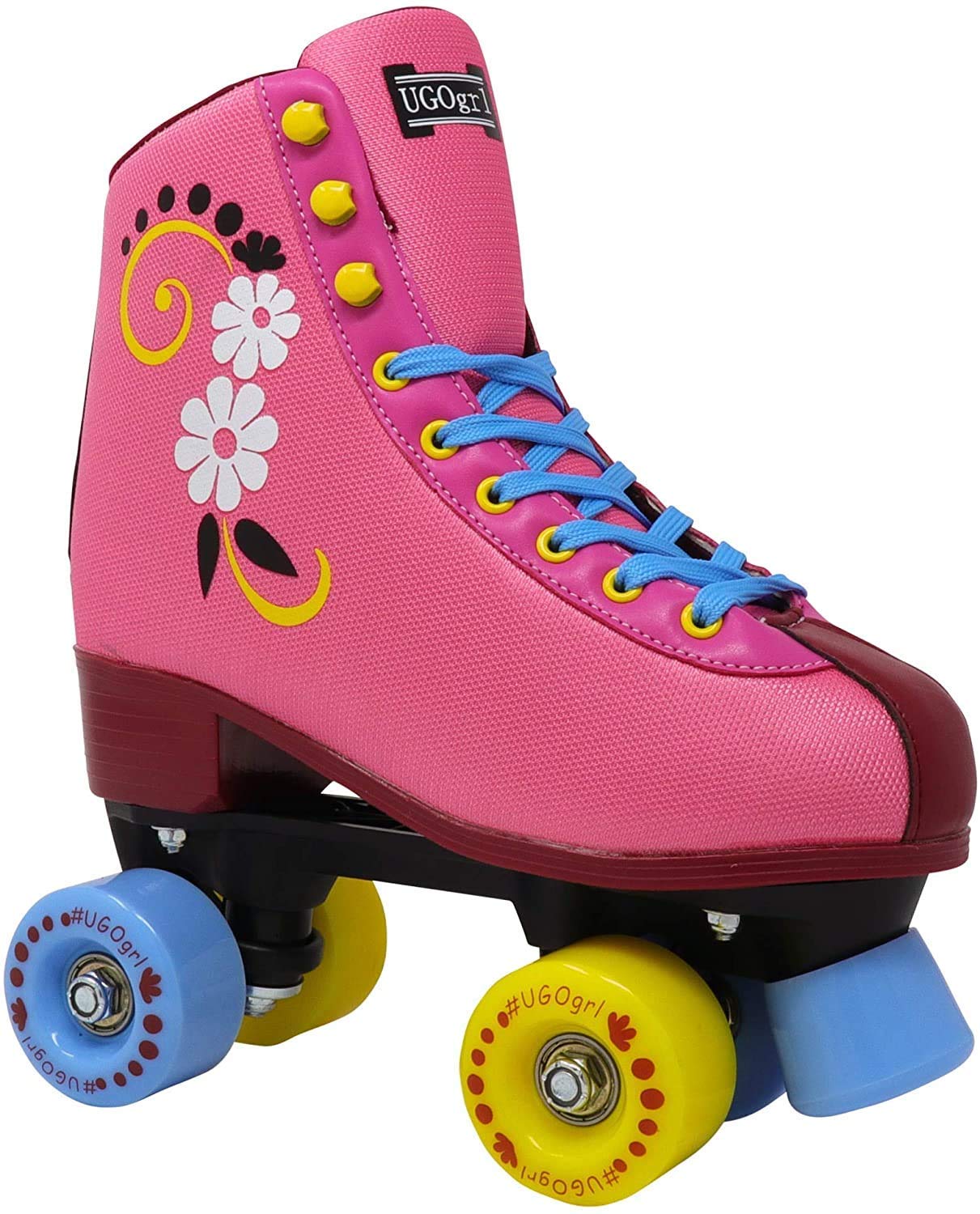 Lenexa uGOgrl Roller Skates - Kids Roller Skates - Roller Skates for Kids - Roller Skates for Girls - Girls Roller Skates - Skates Adult Women - Womens Roller Skates
